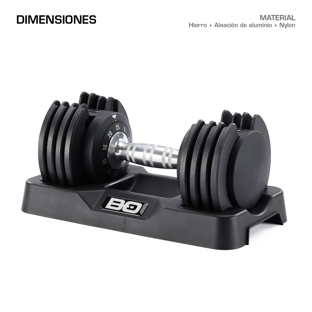 Mancuerna Ajustable Biosports 11 Kg