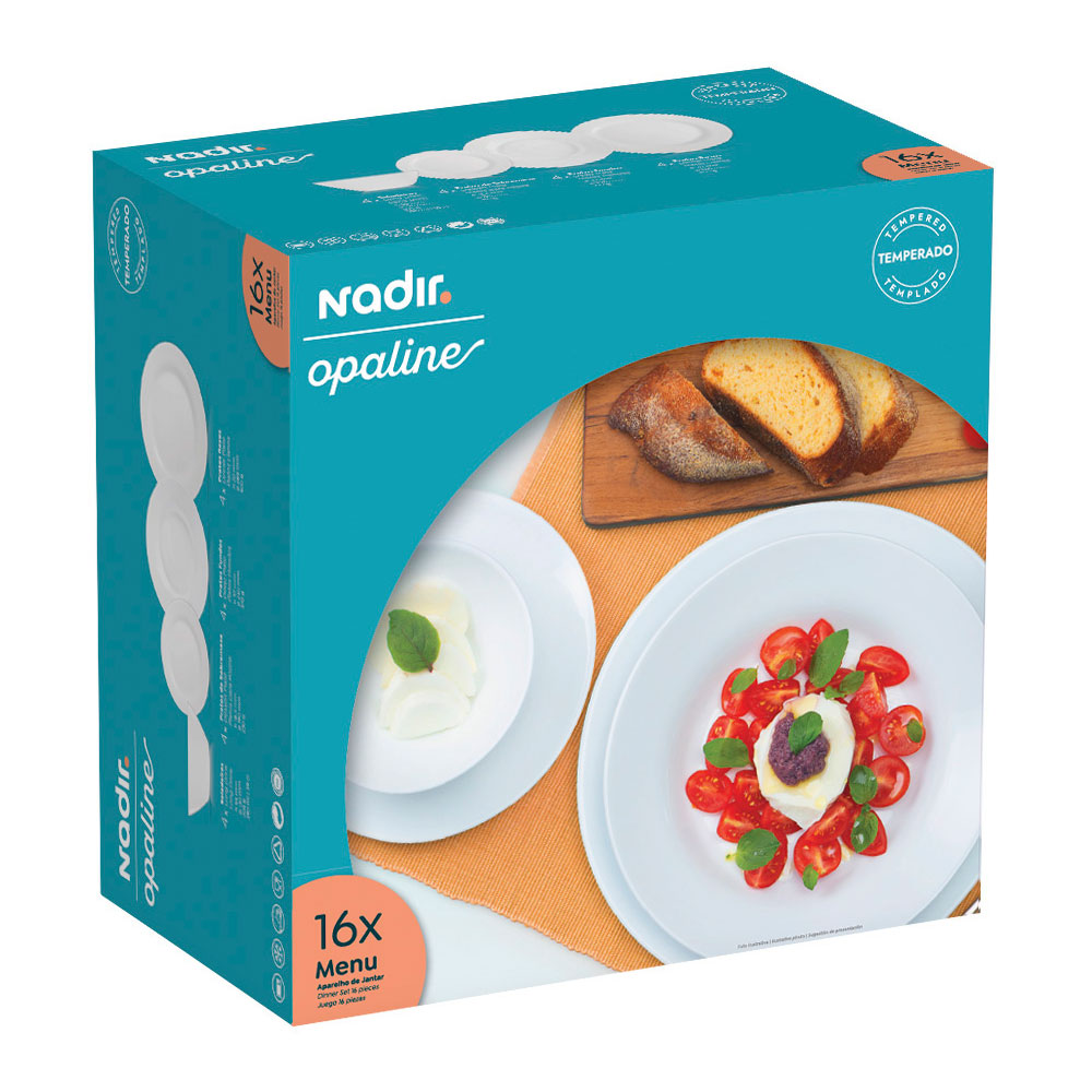 Juego de Platos Nadir Menu 16 Piezas