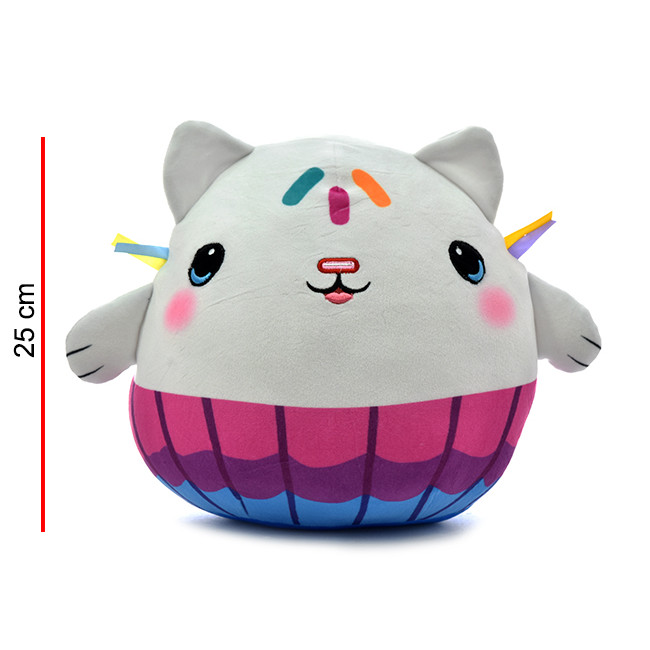Peluche redondo Pastelito 25cm La Casa de Gabby 25CM