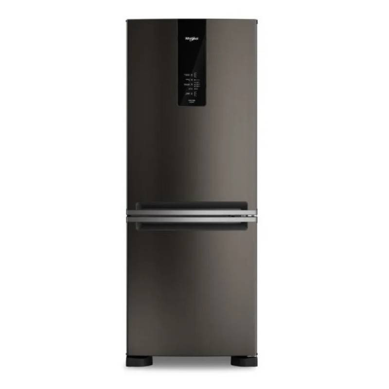 Heladera No Frost Inverter Whirlpool 449 Lts WRE57CKDIM Negro