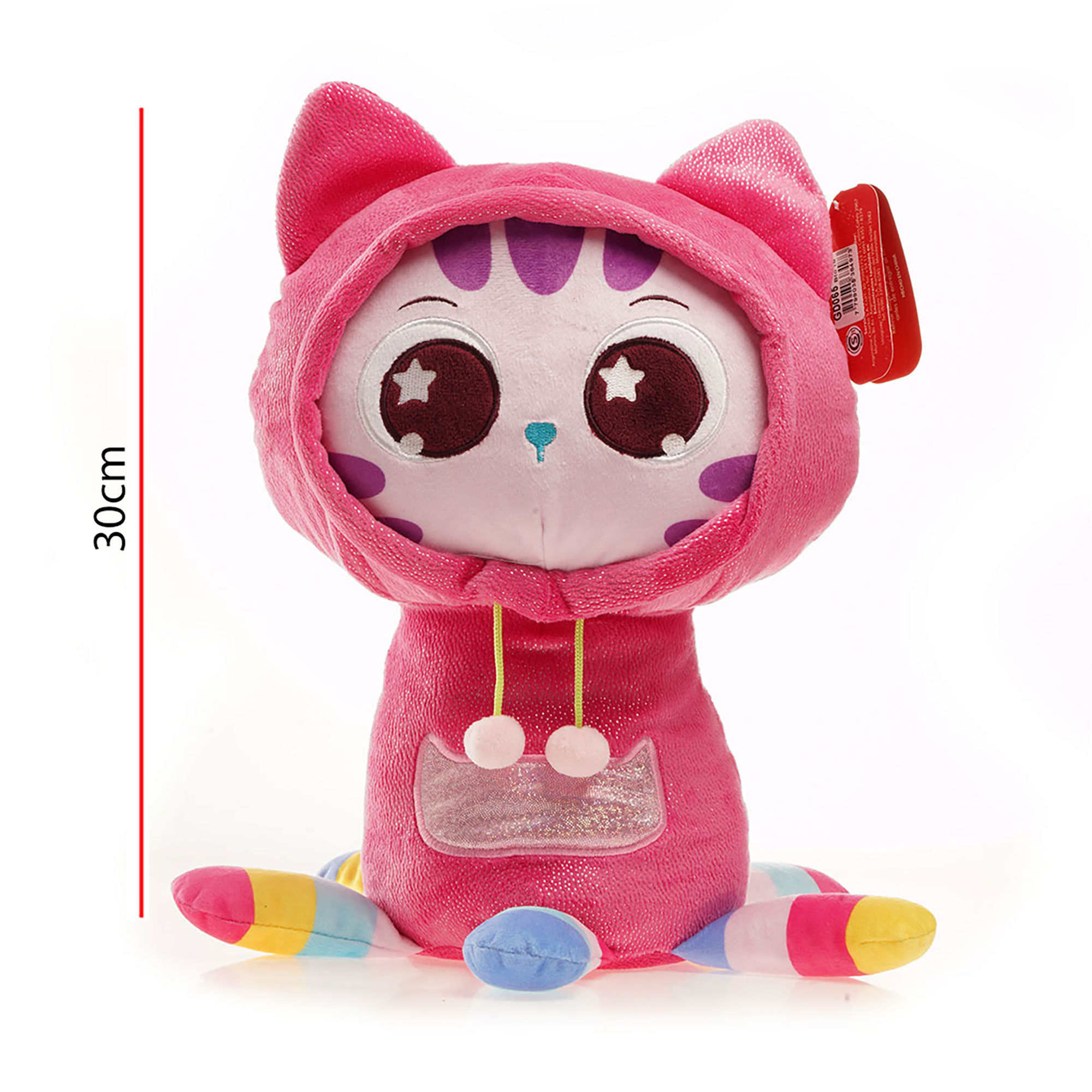 Peluche honguito DJ Musicat La Casa de Gabby 30CM