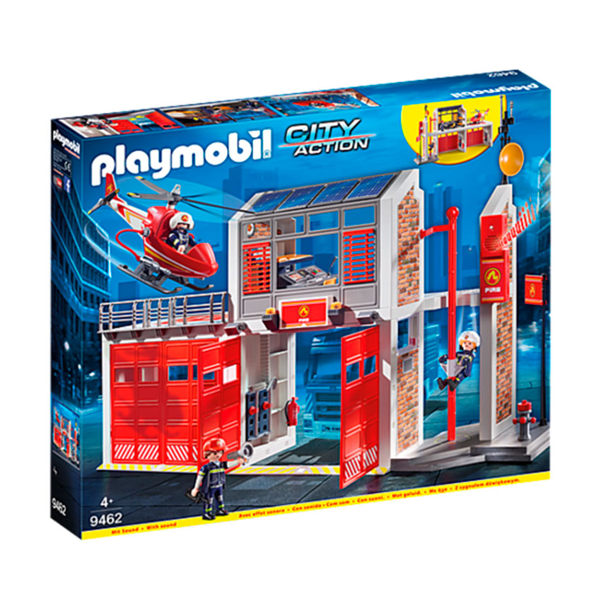 Parque De Bomberos Playmobil