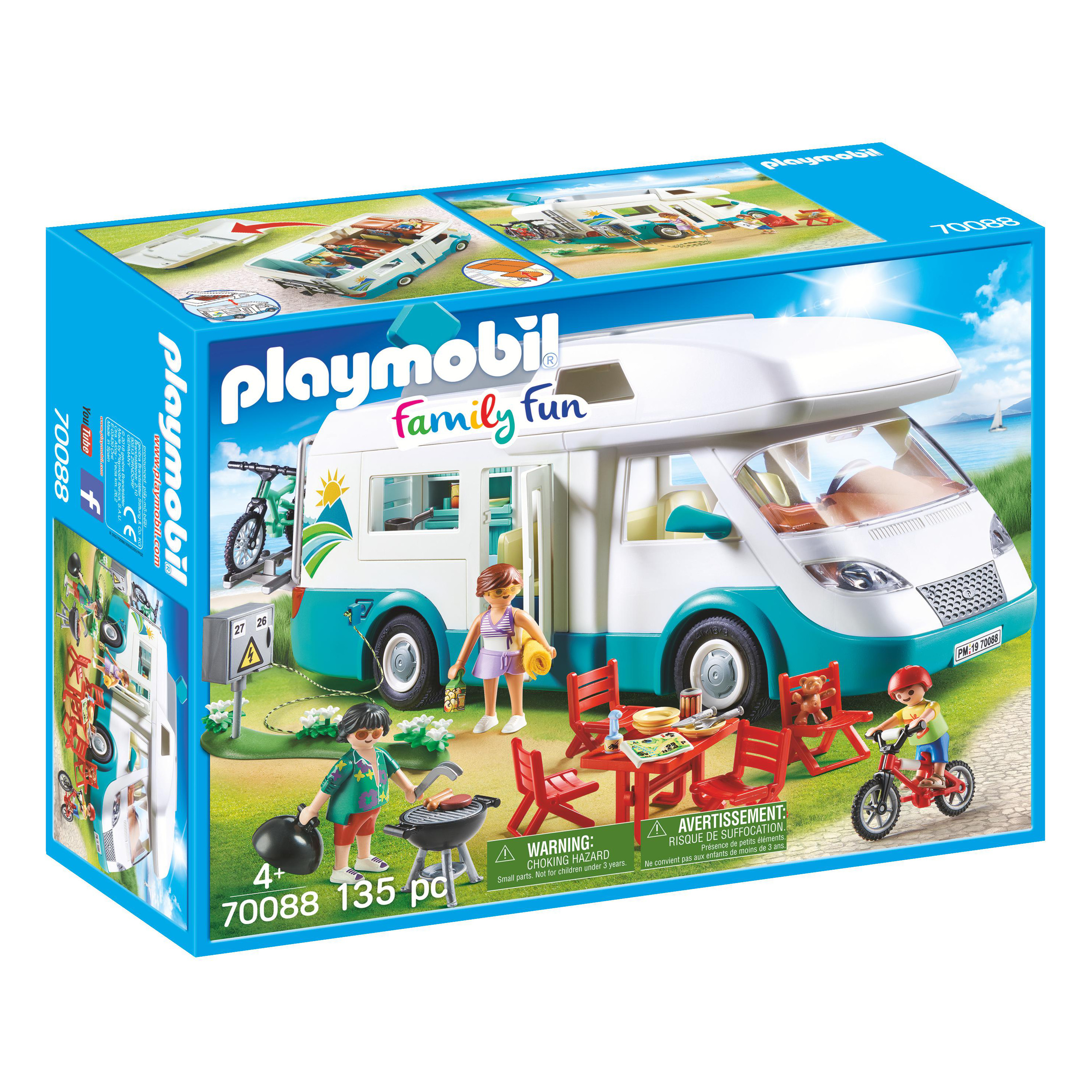Juego Super Caravana de Verano 135 Piezas Playmobil
