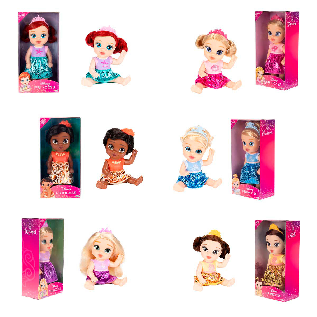 Muñecas Bebe Princesas 28 Cm