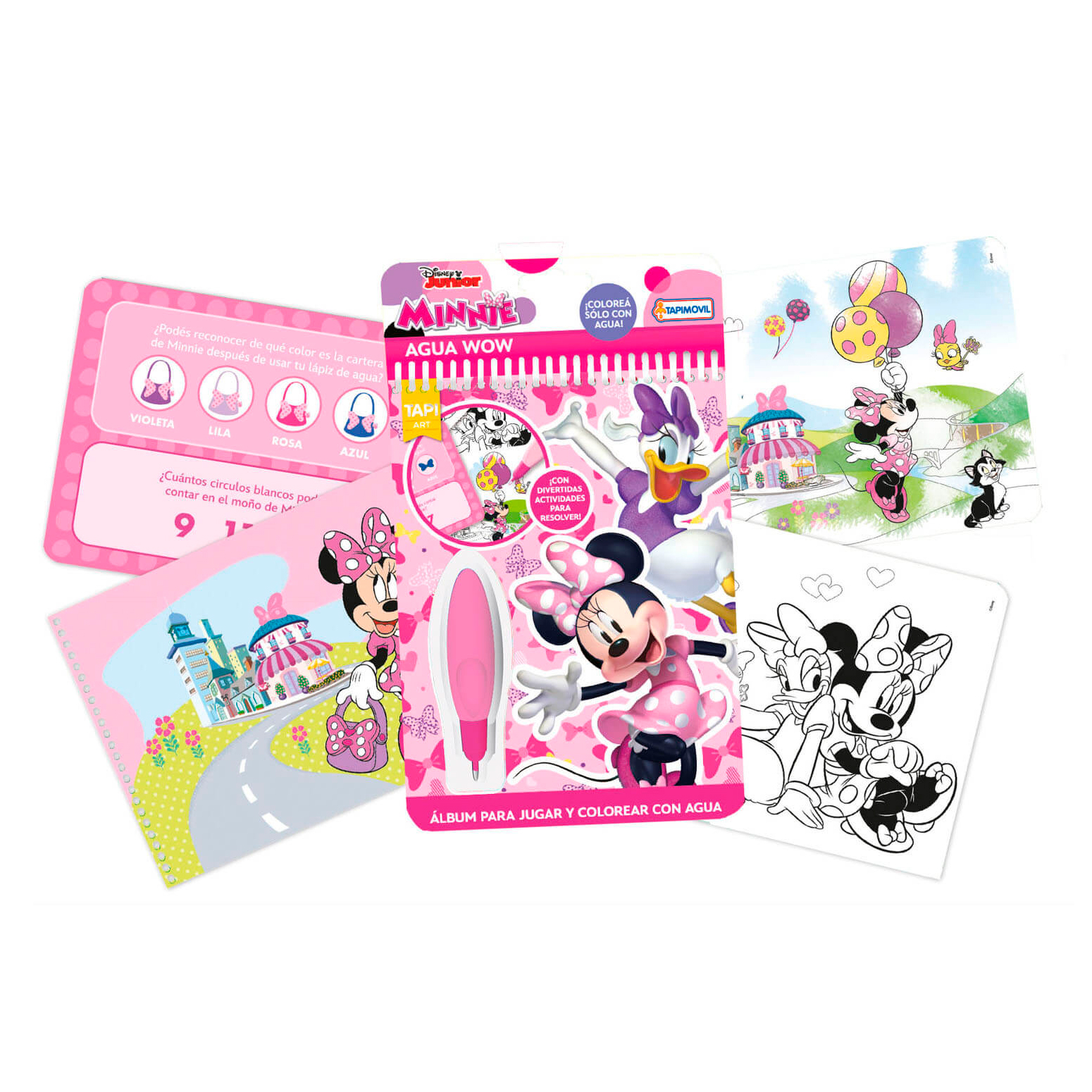 Libro Magico para Pintar con Agua Minnie
