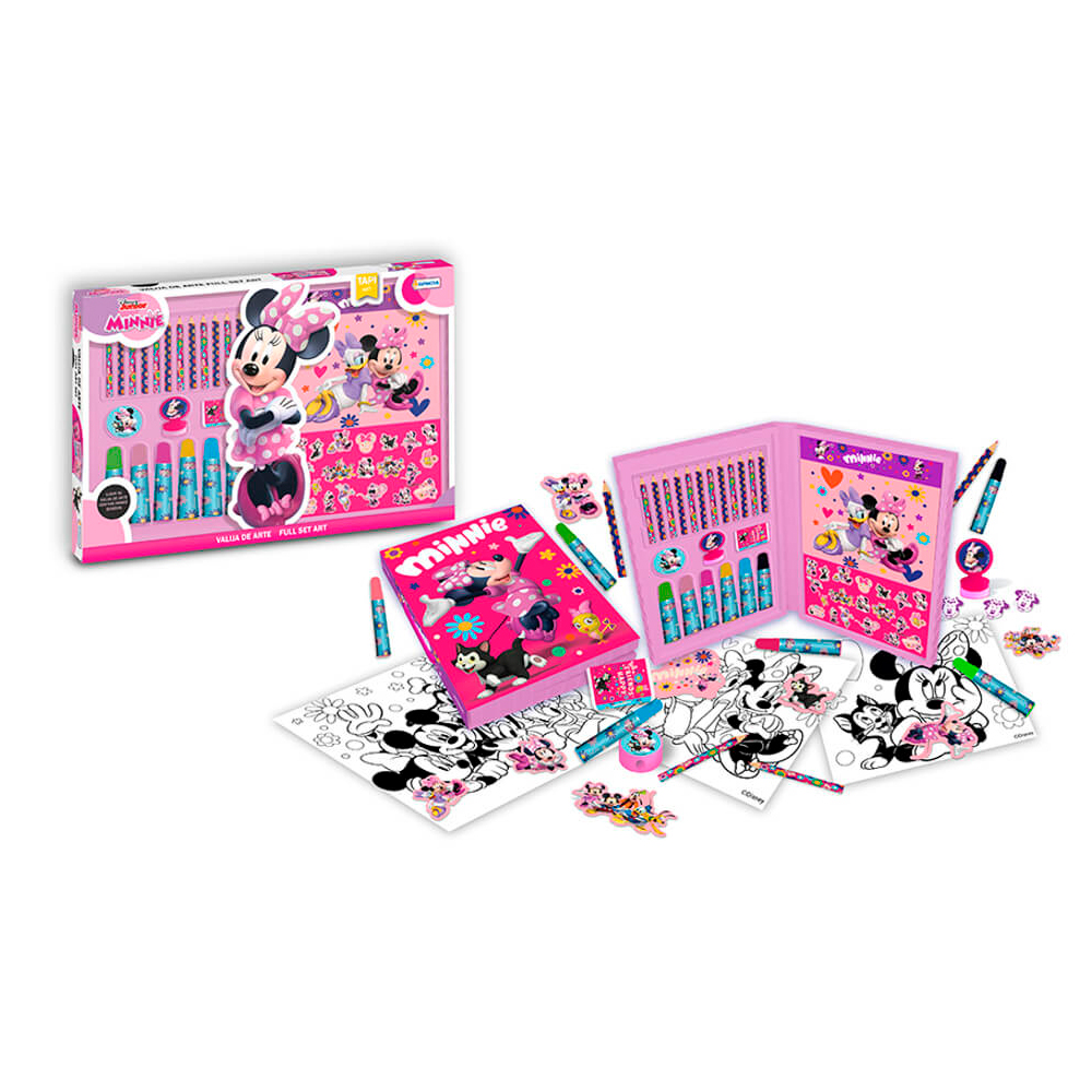 Maletin para Dibujar Y Pintar Minnie