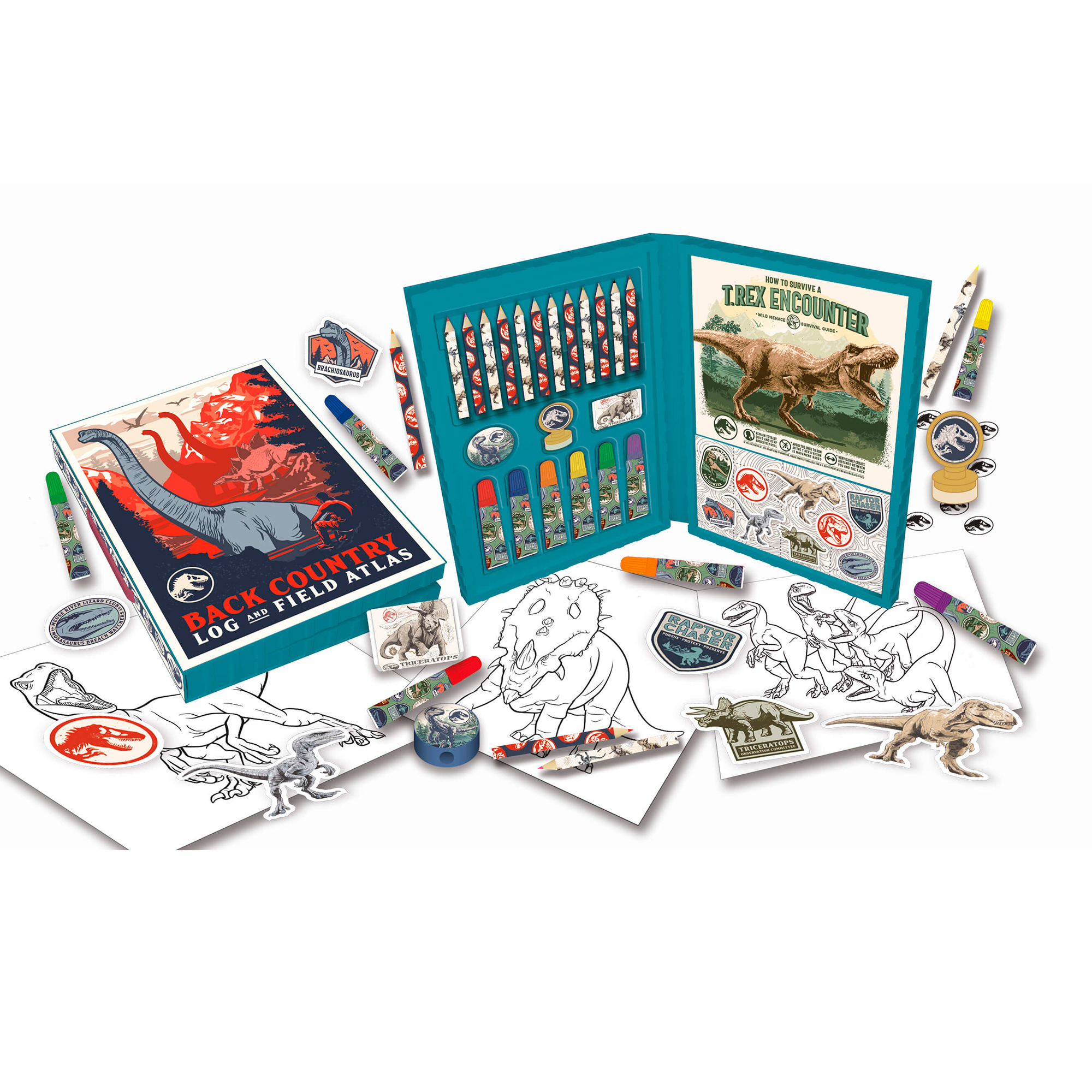 Maletin Para Dibujar Y Pintar Dino