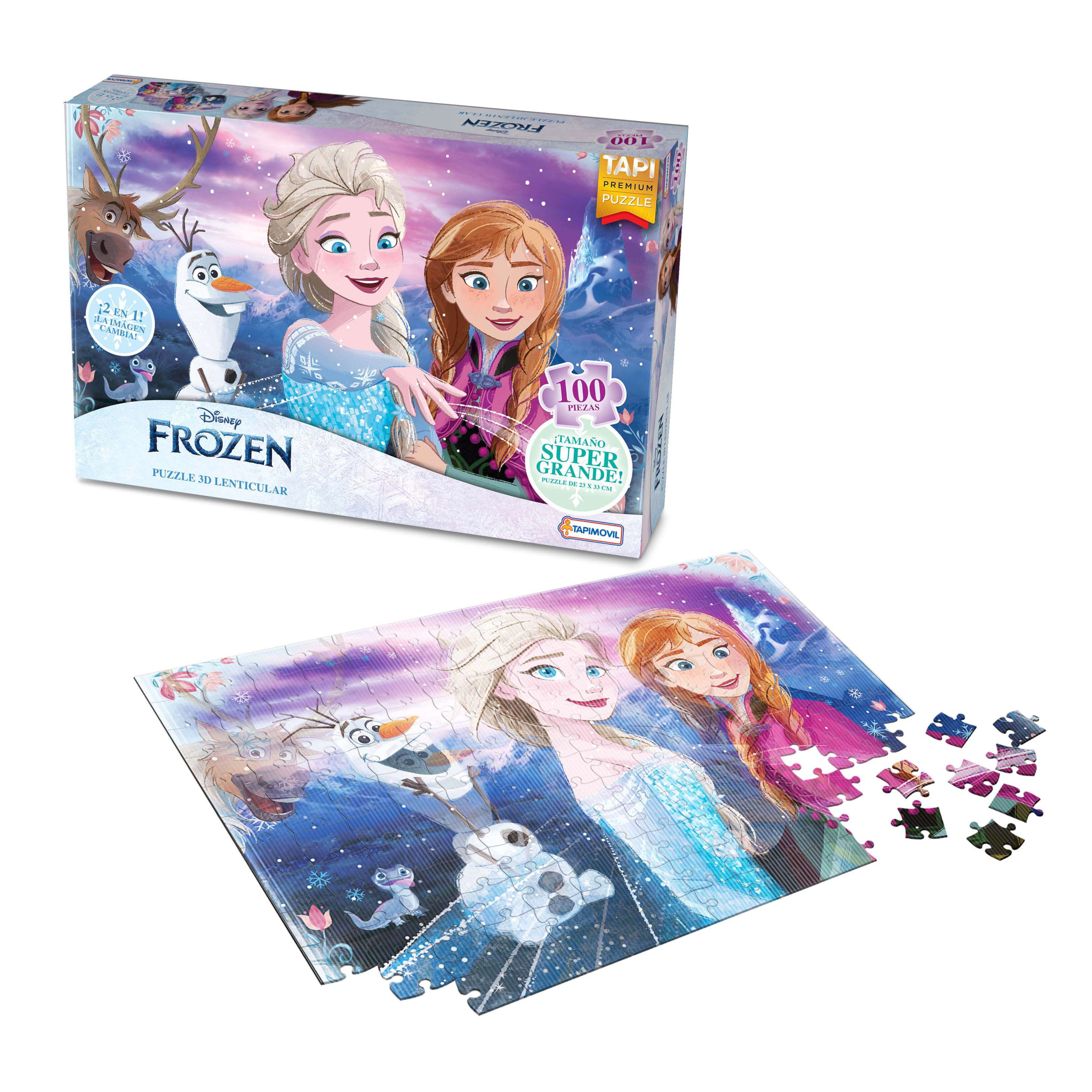 Rompezabezas 3D 100 Piezas Frozen