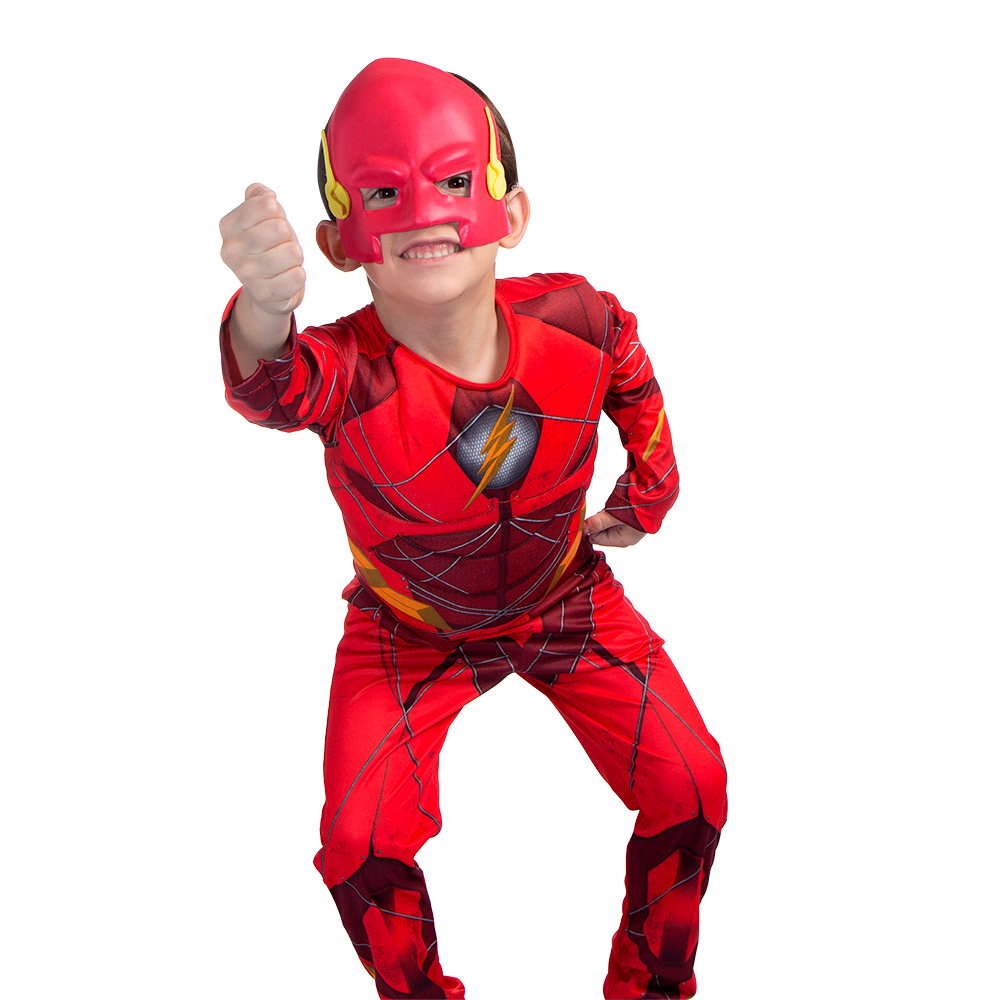 Disfraz Flash Talle 1