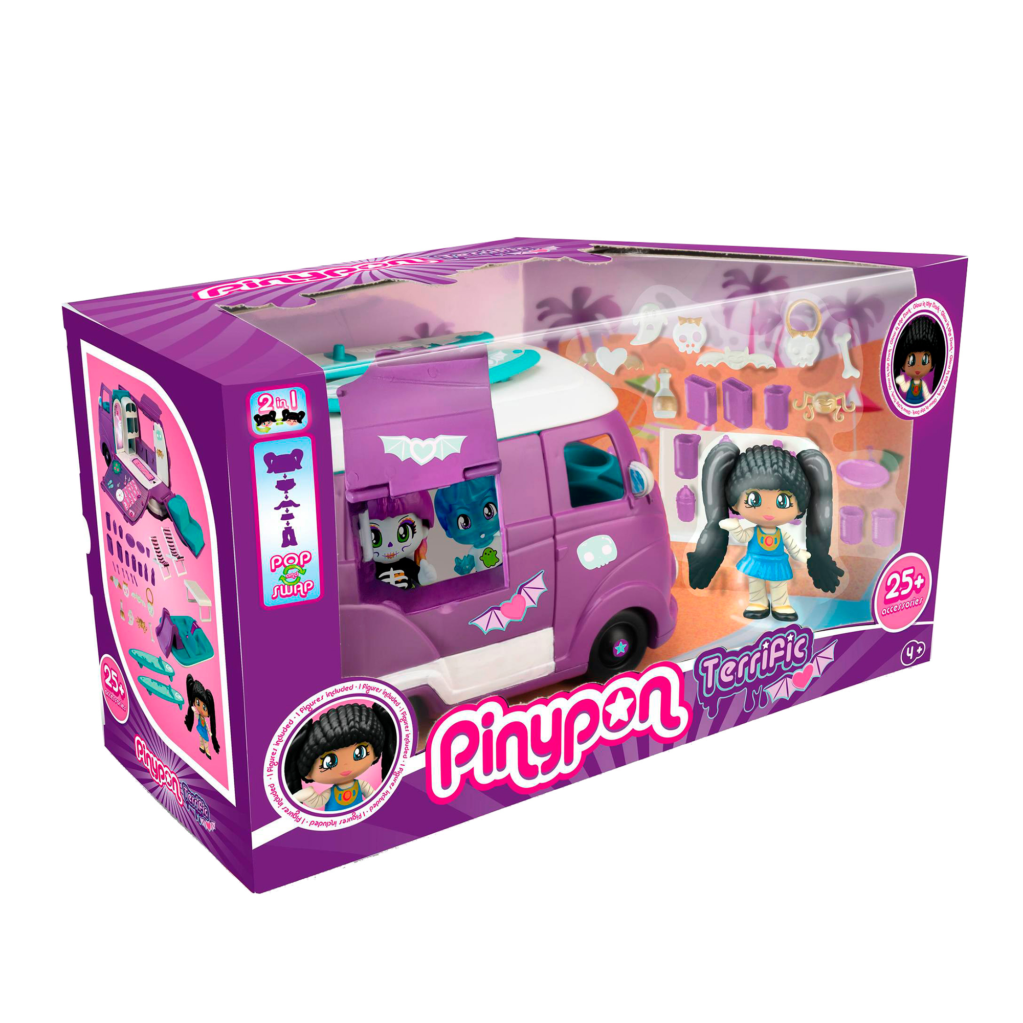 Camioneta Van Pinypon con Muñeca