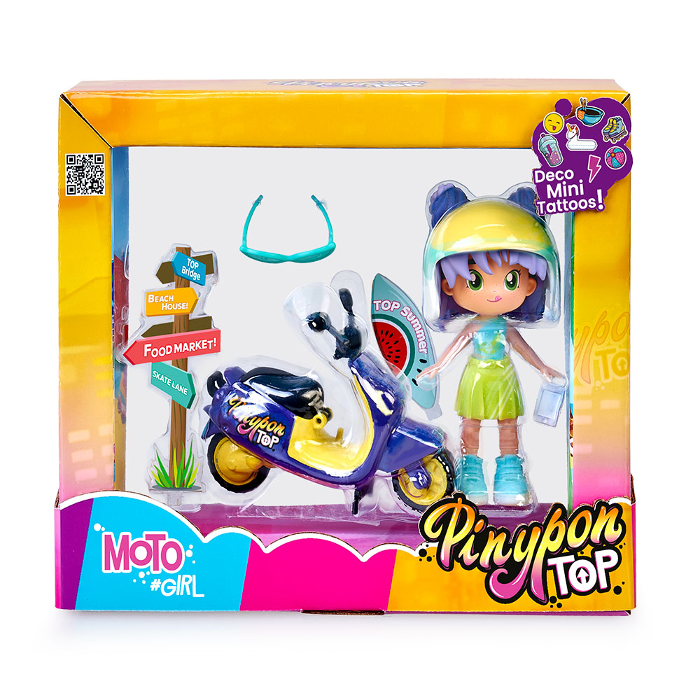 Muñeca Pinypon con Moto