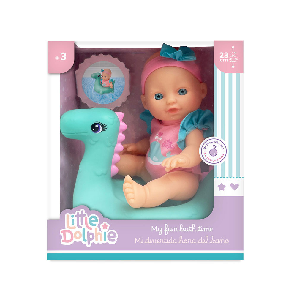 Bebote 23Cm con Dino Little Dolphie