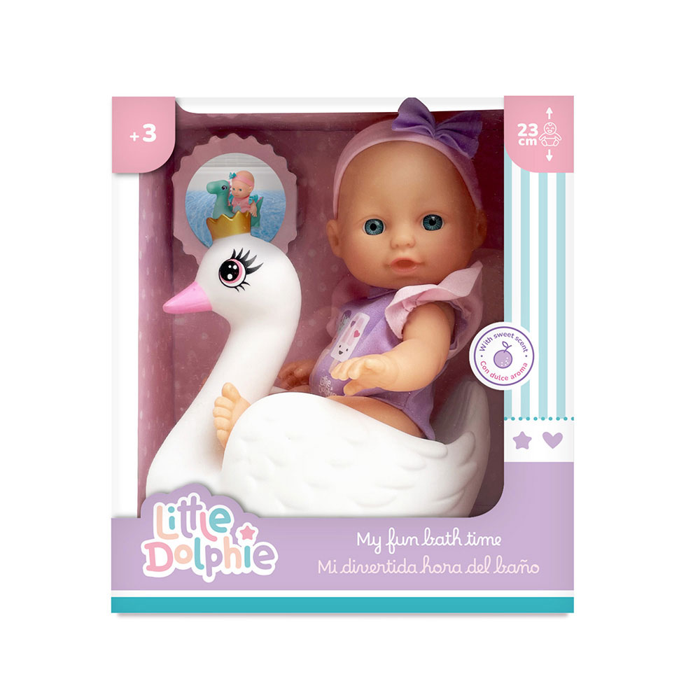 Bebote 23Cm con Cisne Little Dolphie