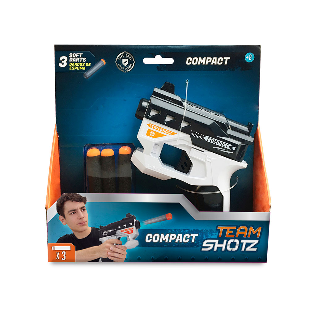 Pistola de Dardos Compact Team Shotz