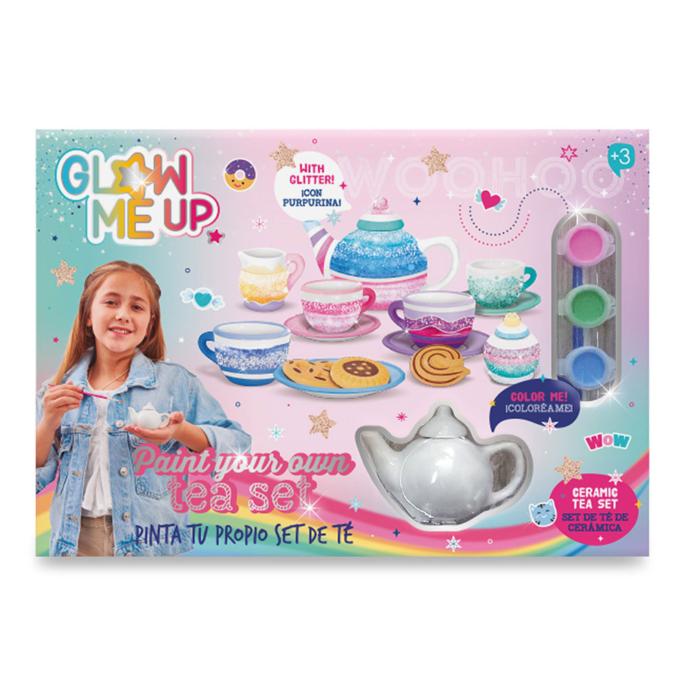 Kit Pinta tu Set de Té Glow Me Up