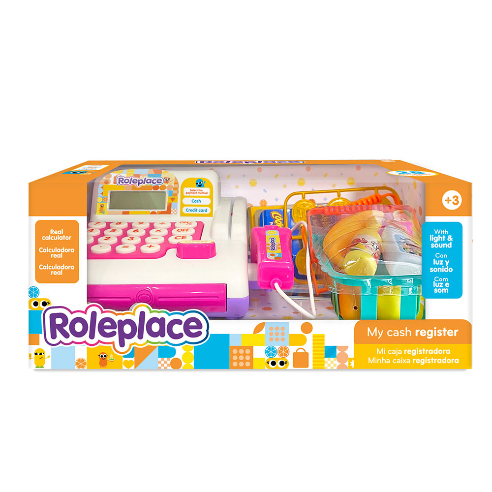 Caja Registradora con Luz y Sonido Roleplace