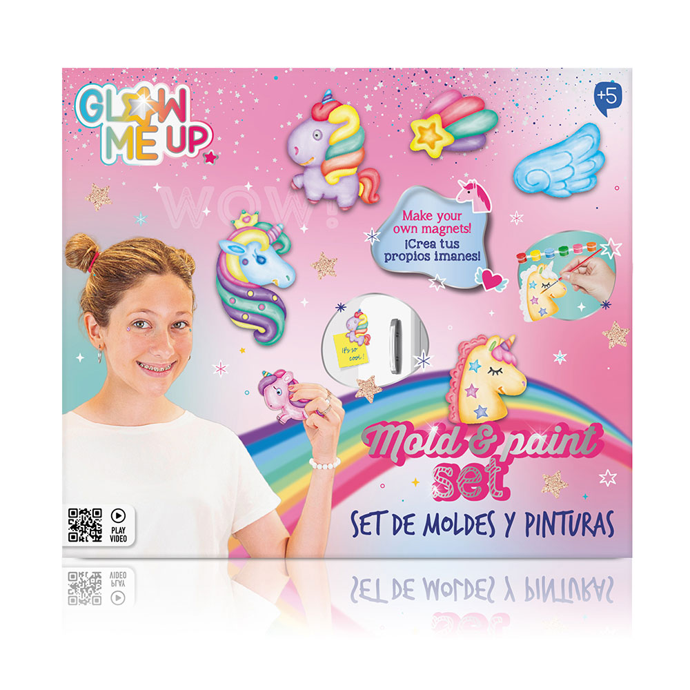 Set de Moldes y Pinturas Glow Me Up