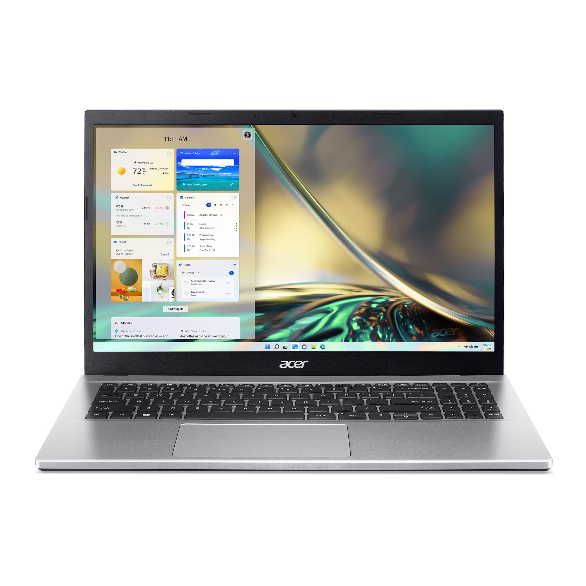Notebook Acer 15,6" i5 16GB 512GB SSD W11 A315-59-58YL