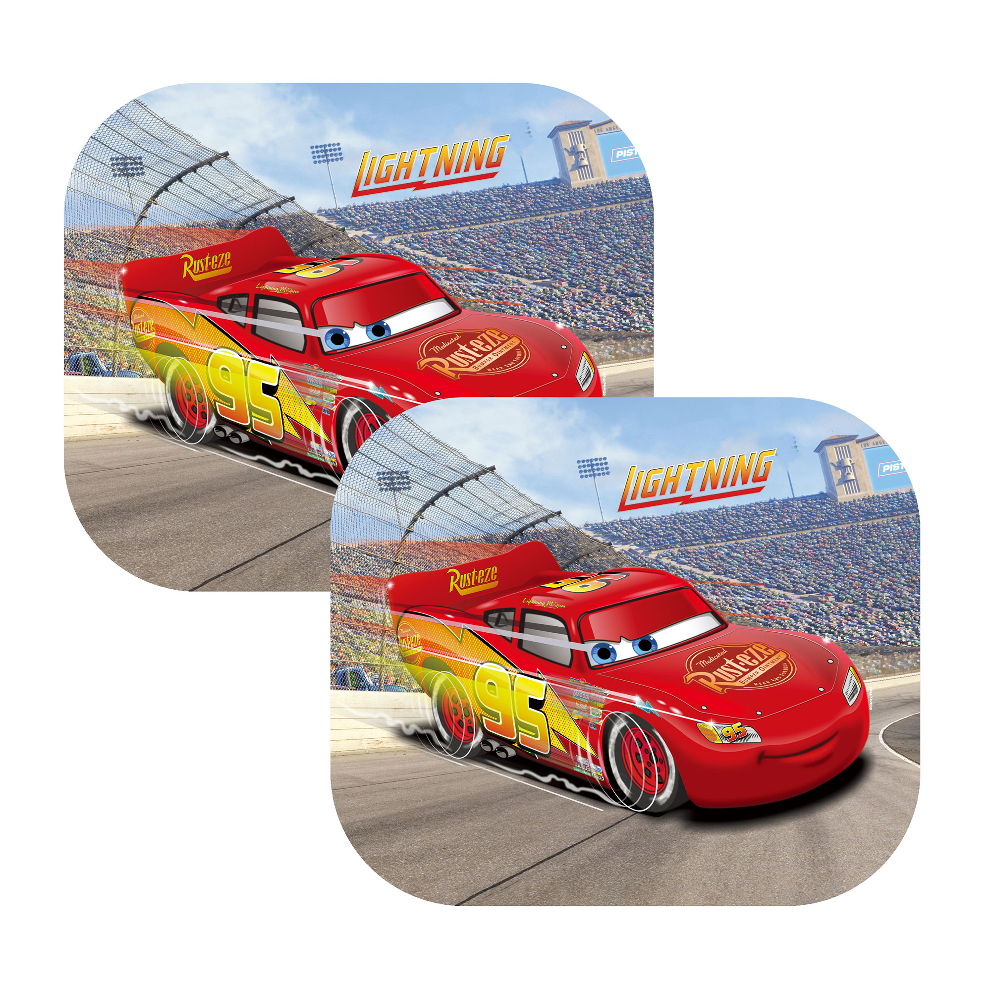 Juego de Cortinas Laterales para Auto Disney Cars
