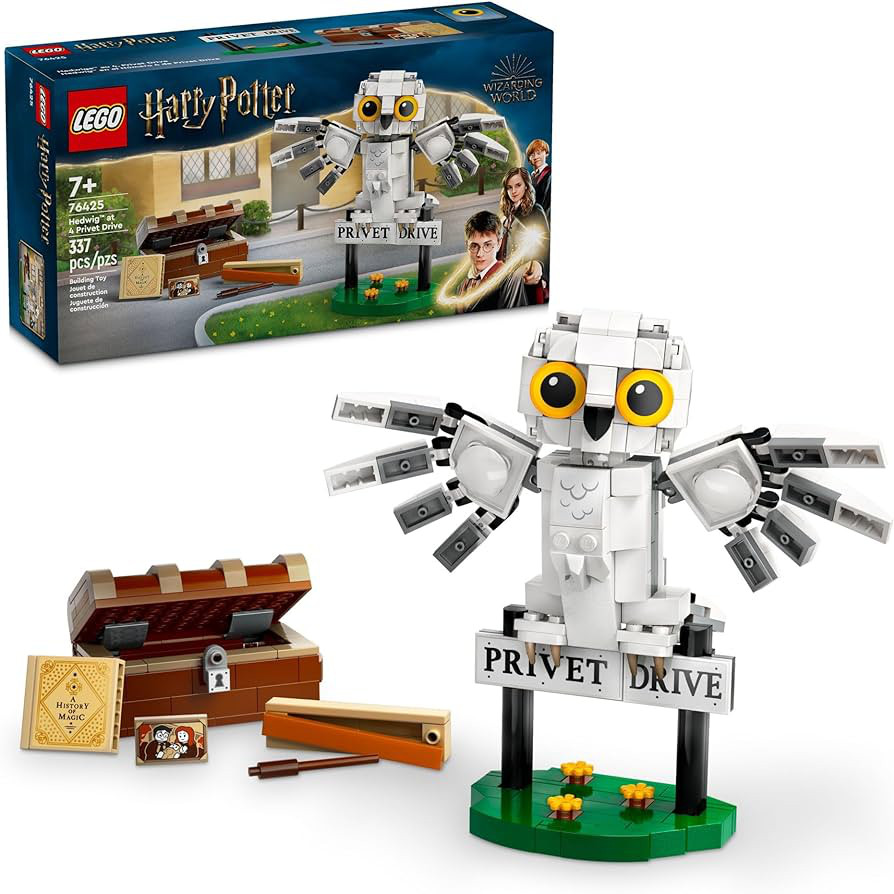 Hedwig N°4 Privet Drive Lego 337 Piezas