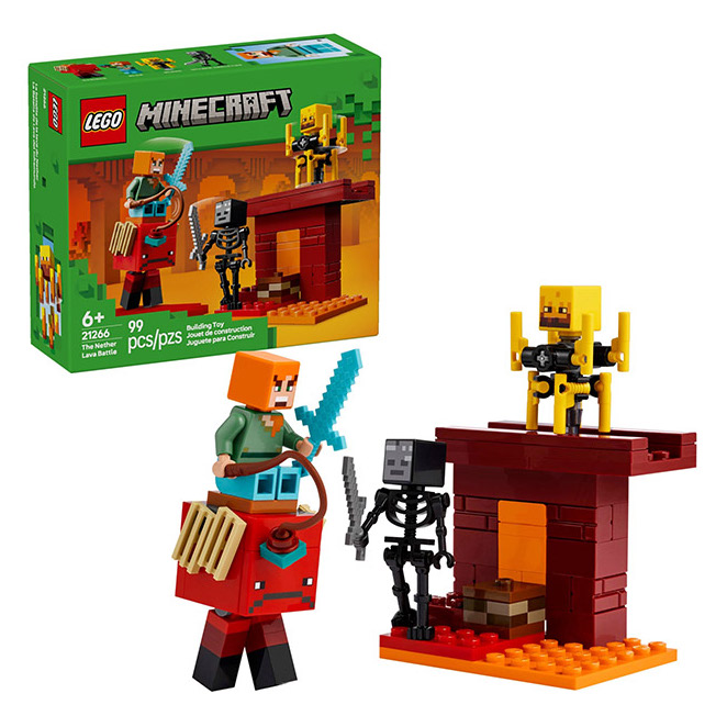 Batalla Lava Inframundo Lego 99 Piezas