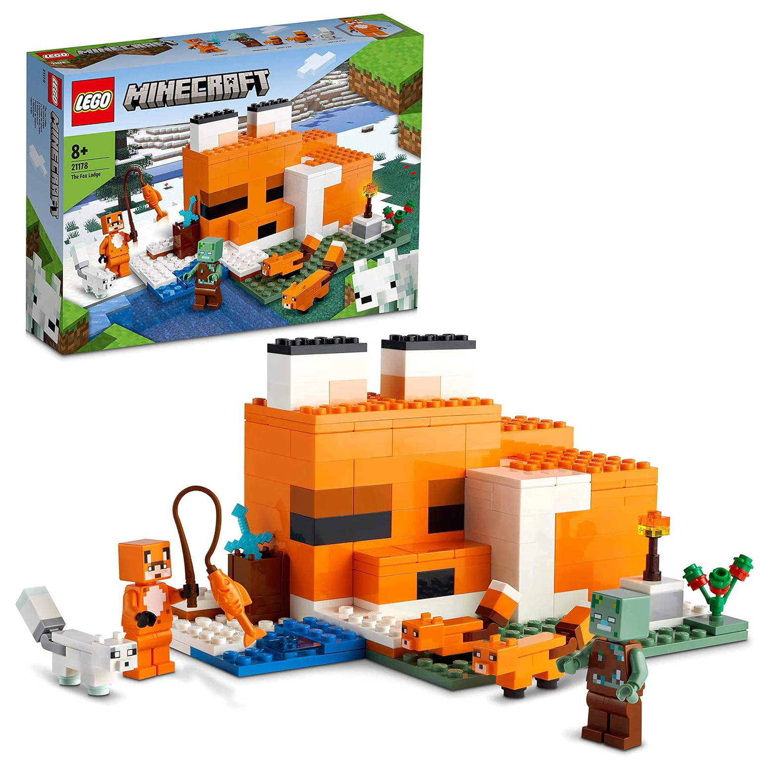 Casa Zorro Lego 193 Piezas