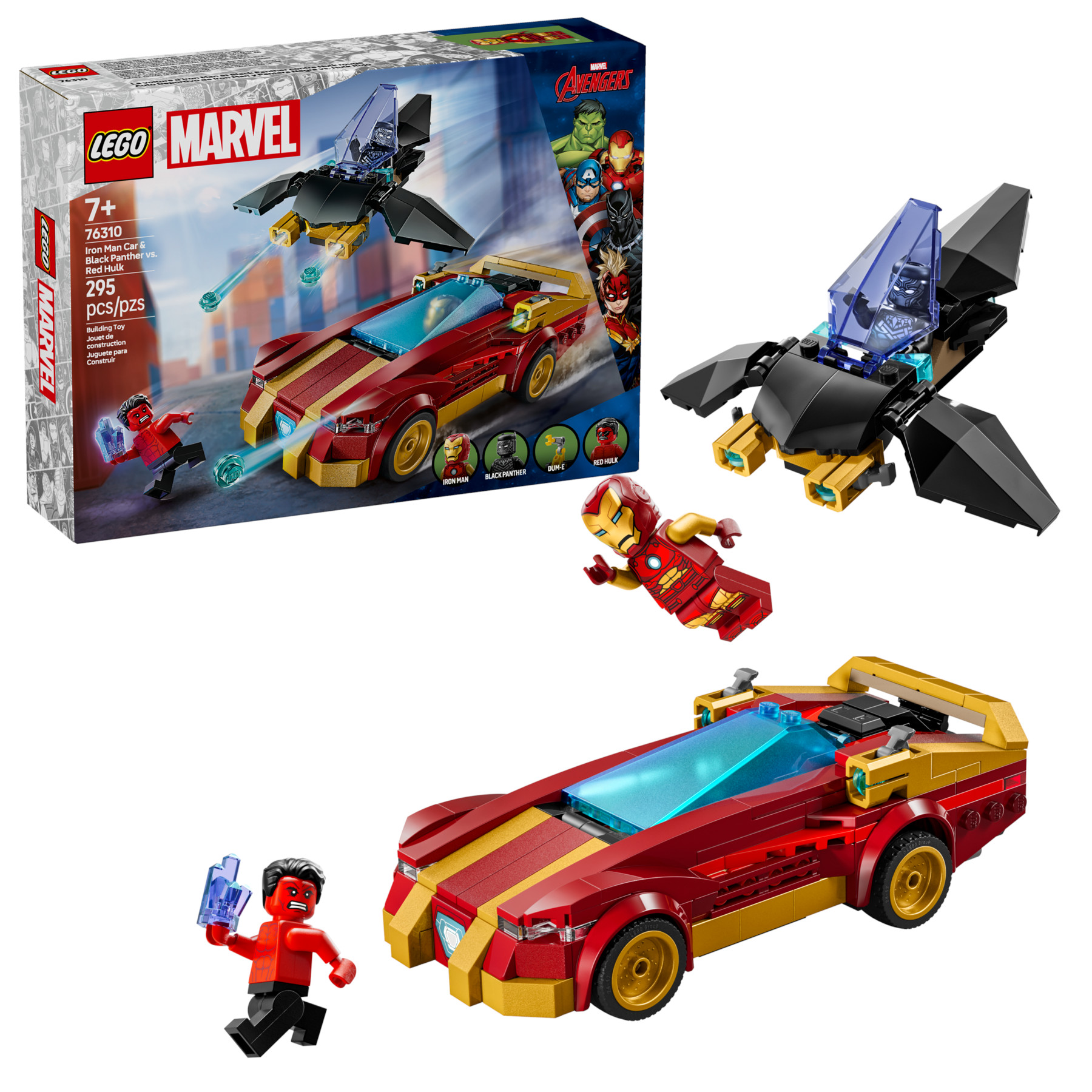 Iron Man vs Red Hulk Lego 295 Piezas