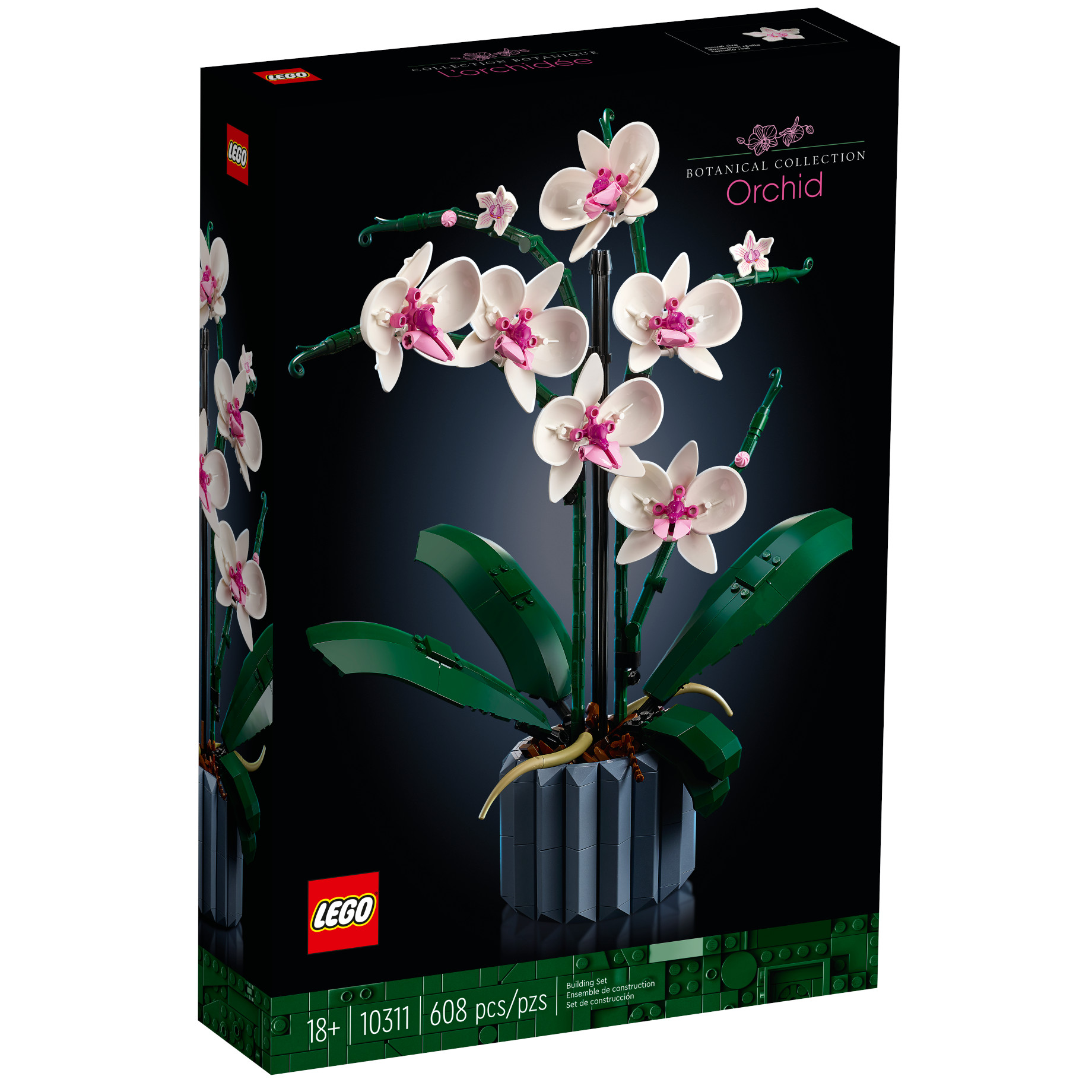Flores Suculentas Lego 608 Piezas