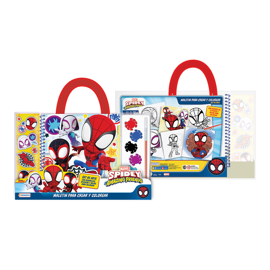 Maletín para Colorear Spidey