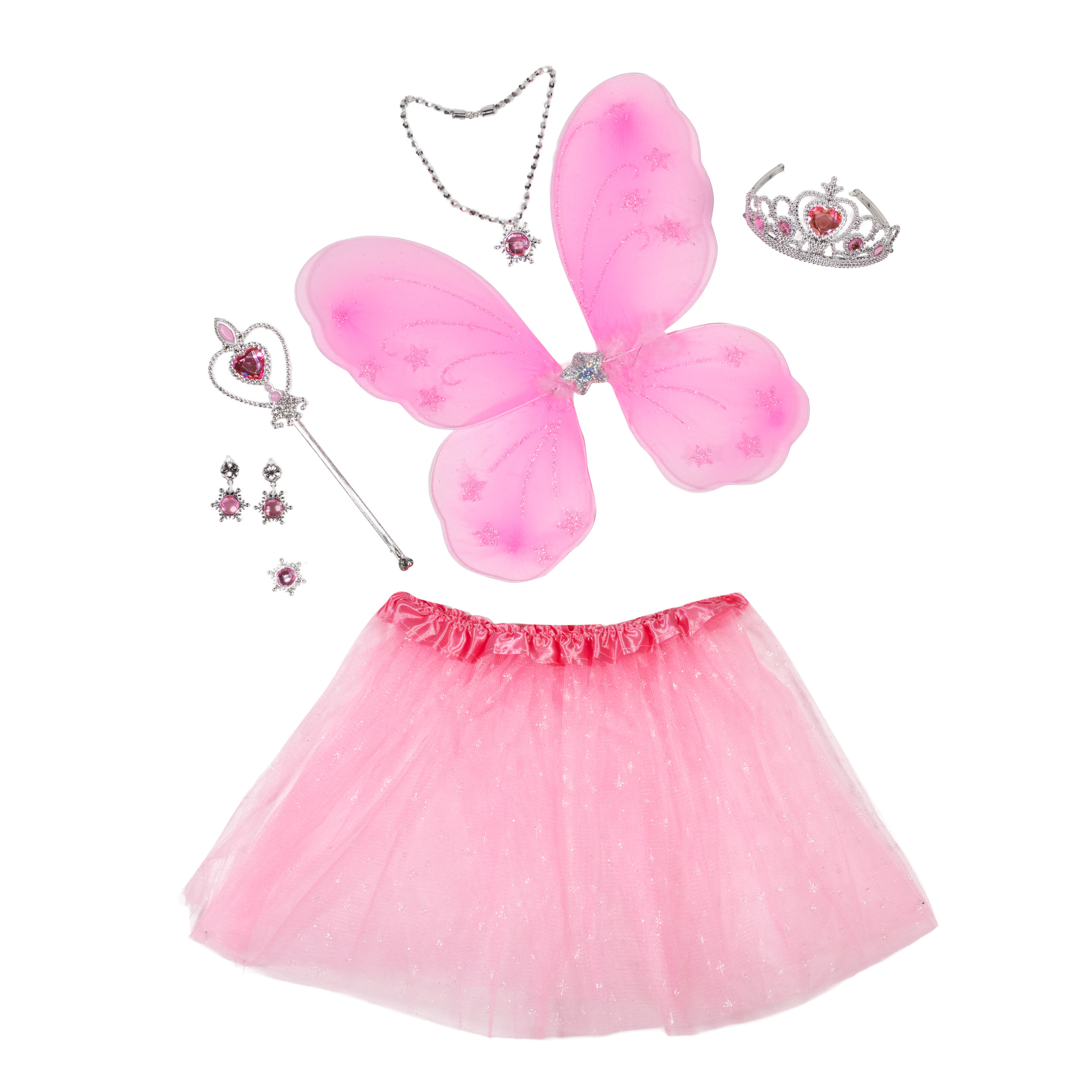 Disfraz de Princesa con Accesorios Rosa