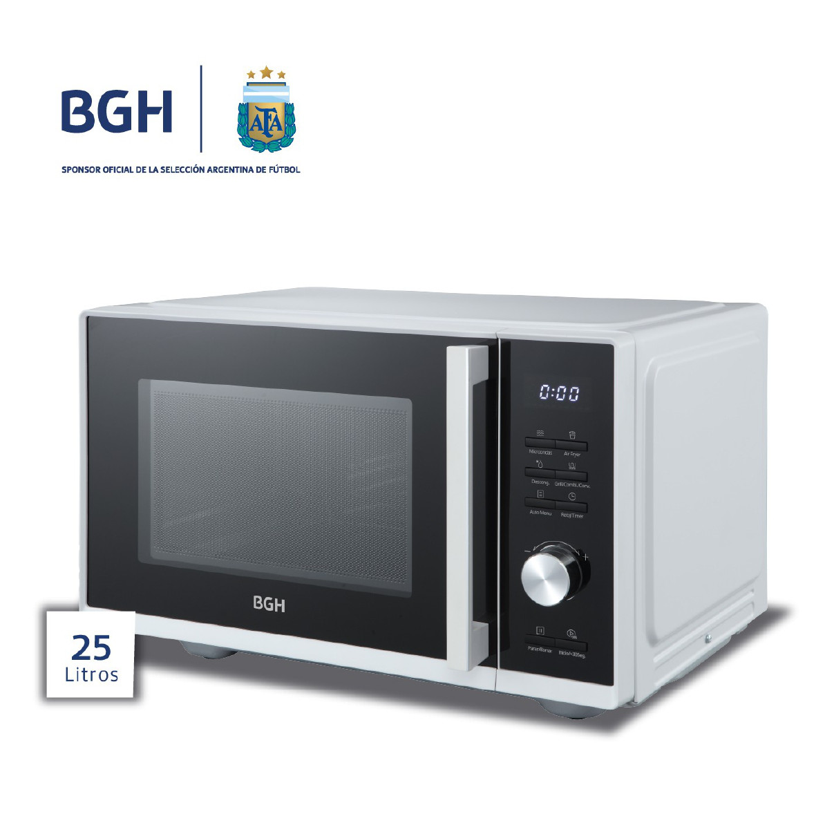 Microondas BGH Digital 25 Lts 900W B325DFB24