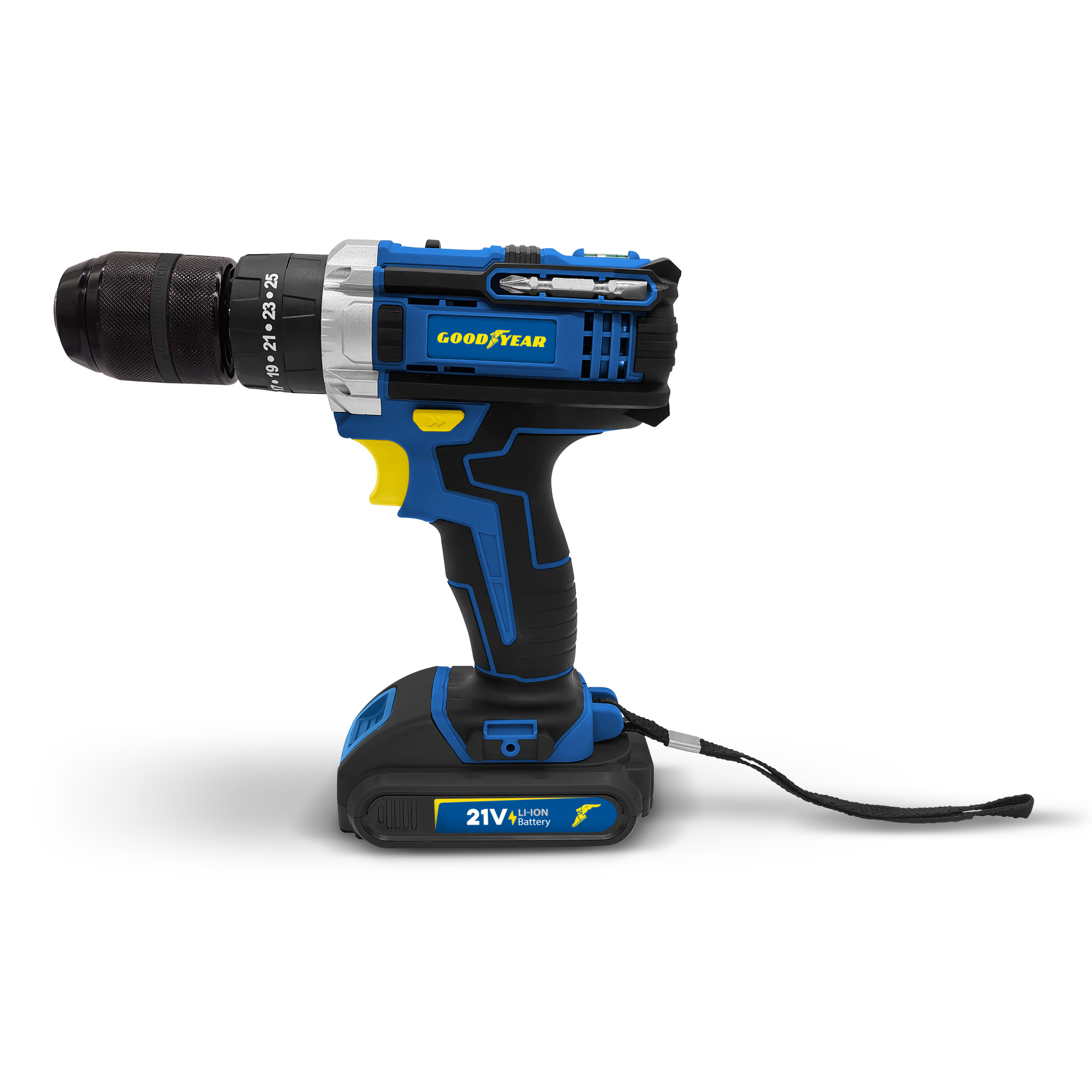 Taladro Inalámbrico Goodyear 21V