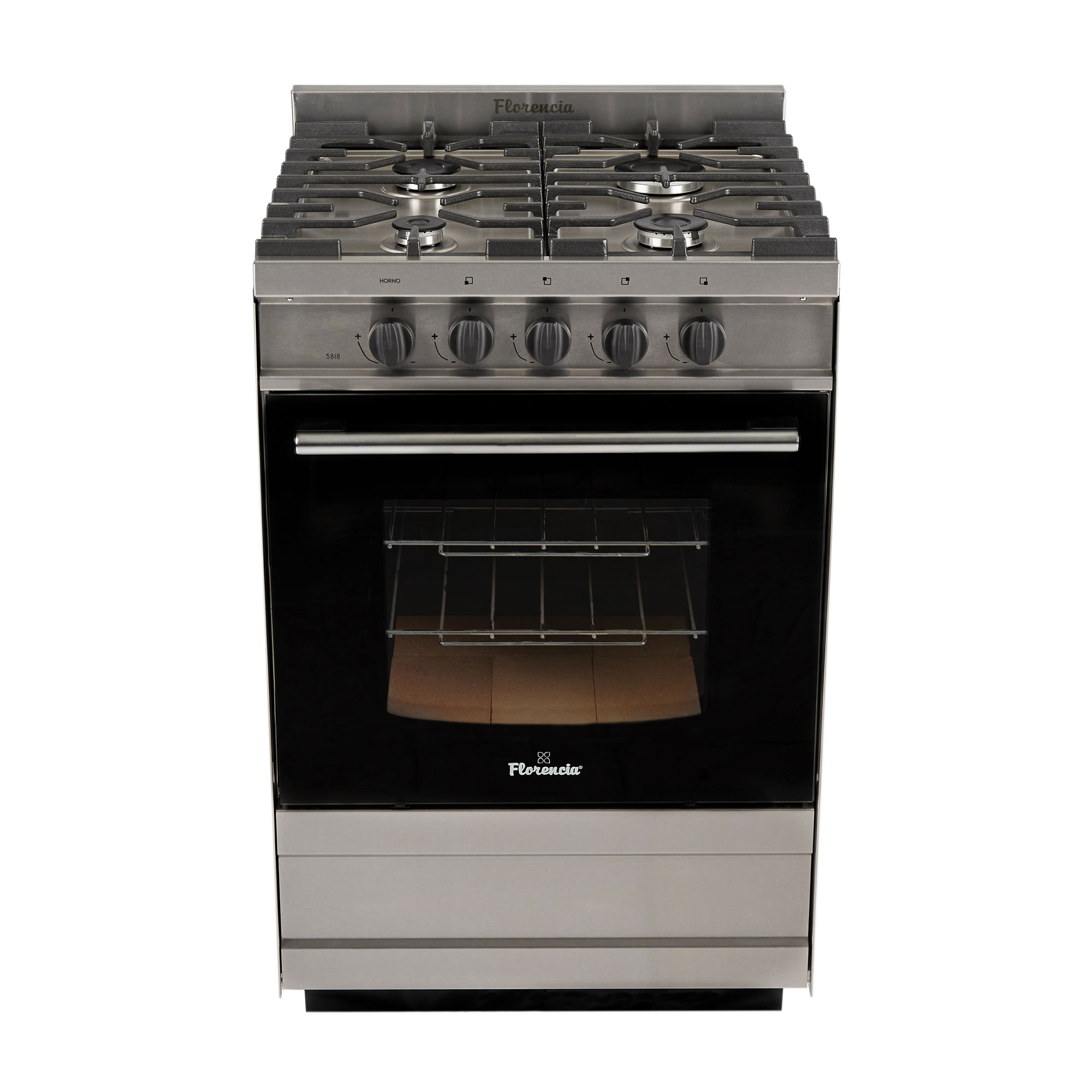 Cocina Florencia Multigas 56 Cm Flor 5818 Gris