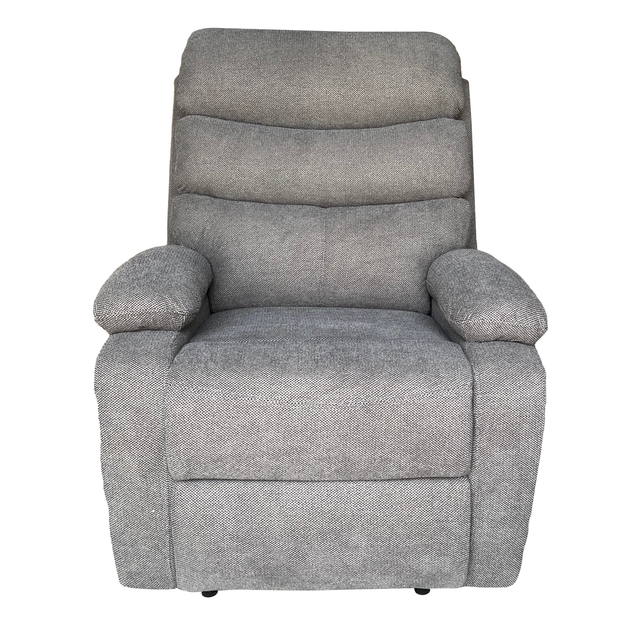 Sofá Reclinable Gris Oscuro