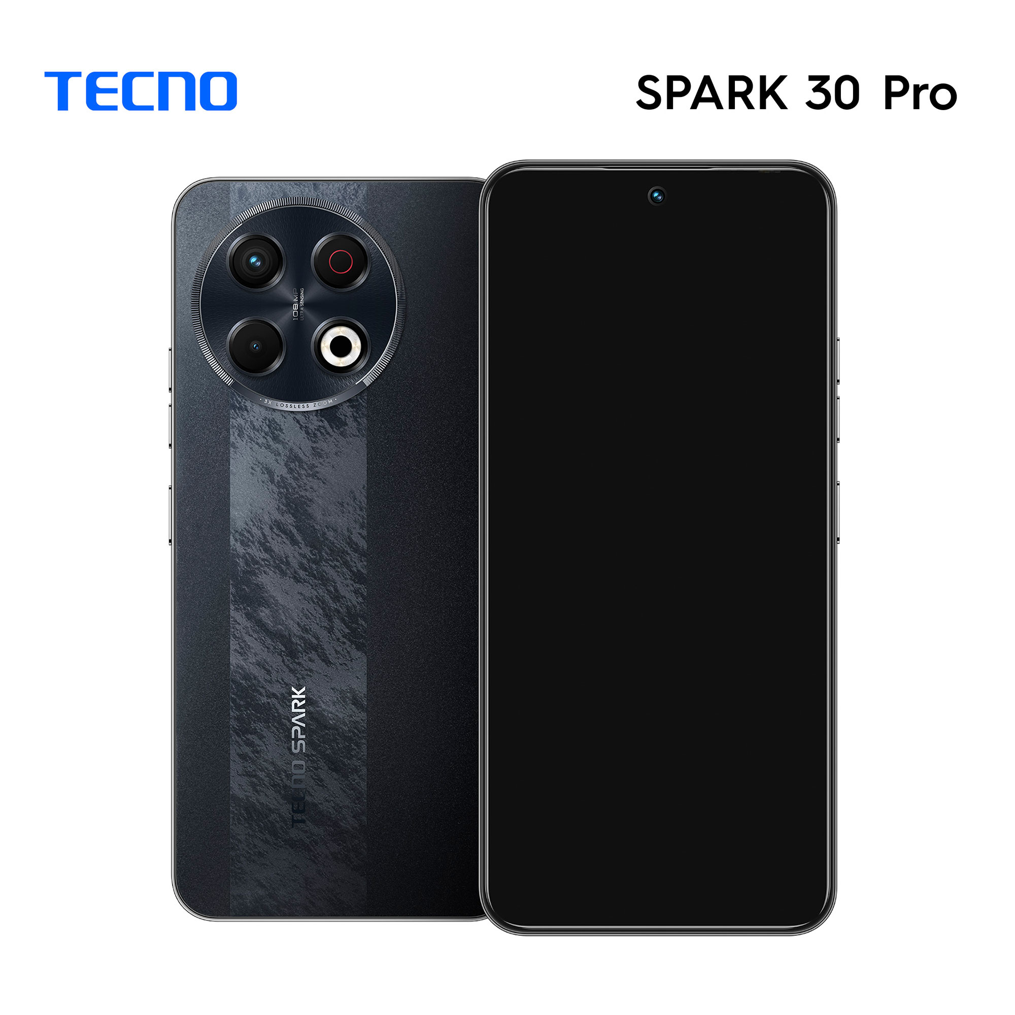 Celular Tecno Spark 30 Pro 256GB Negro
