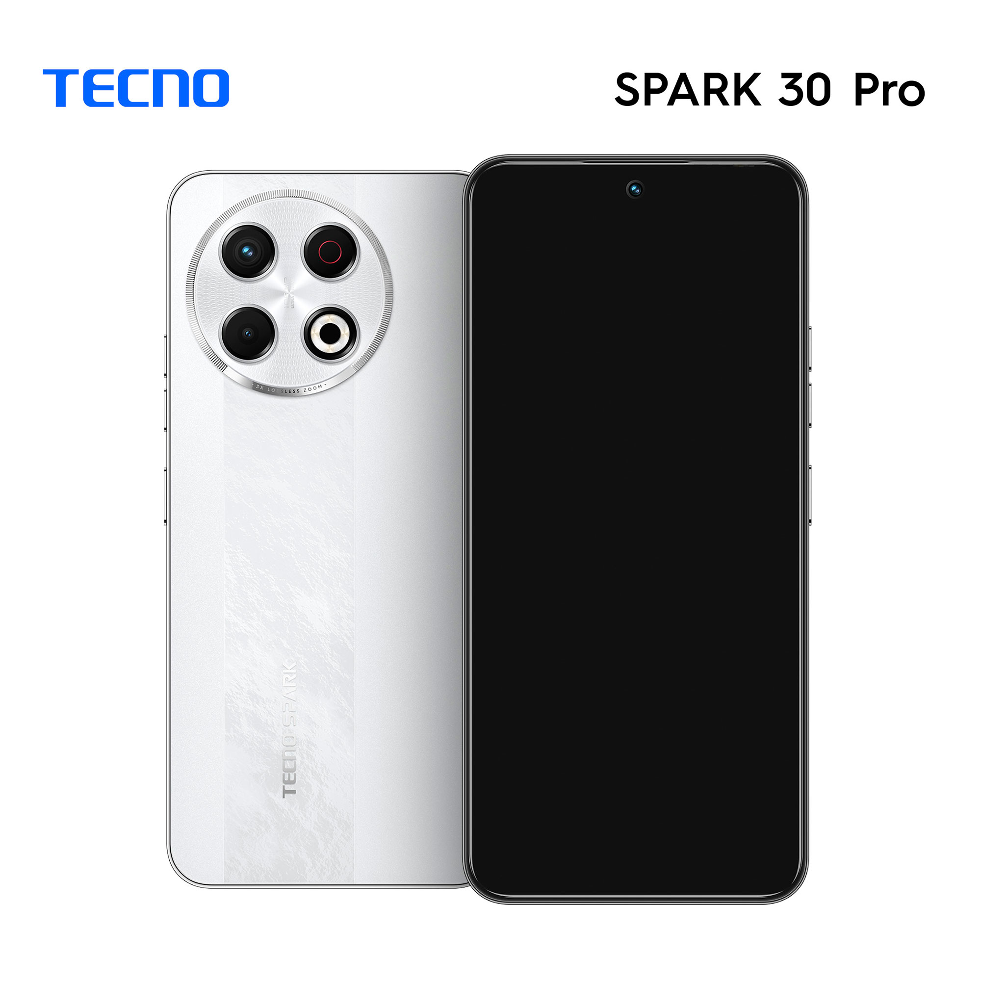 Celular Tecno Spark 30 Pro 256GB Blanco
