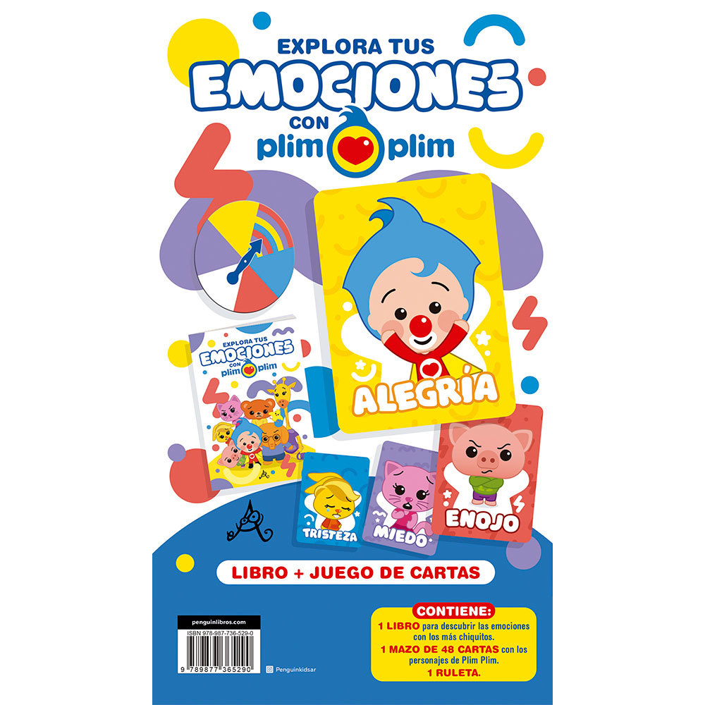 Libro Explora Tus Emociones con Plim Plim Autor Plim Plim
