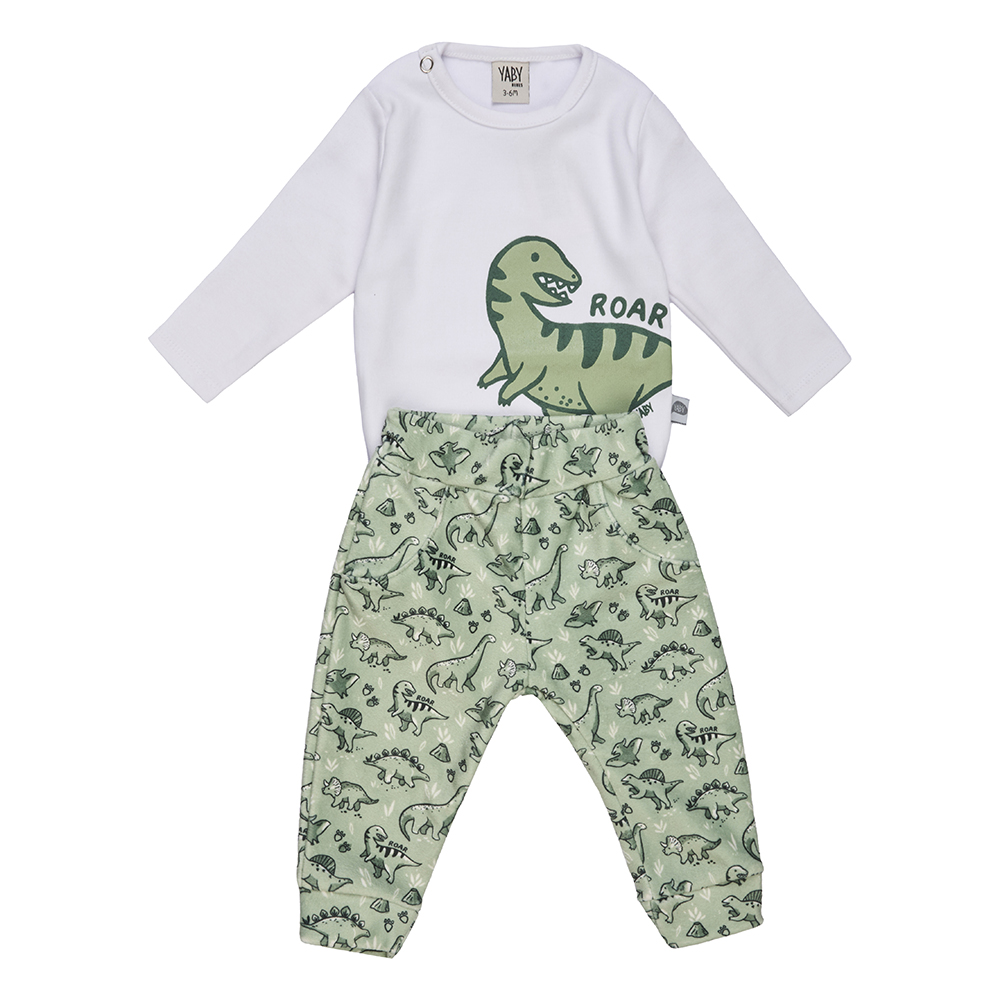 Conjunto Bebé Body y Pantalón Talle 0-18