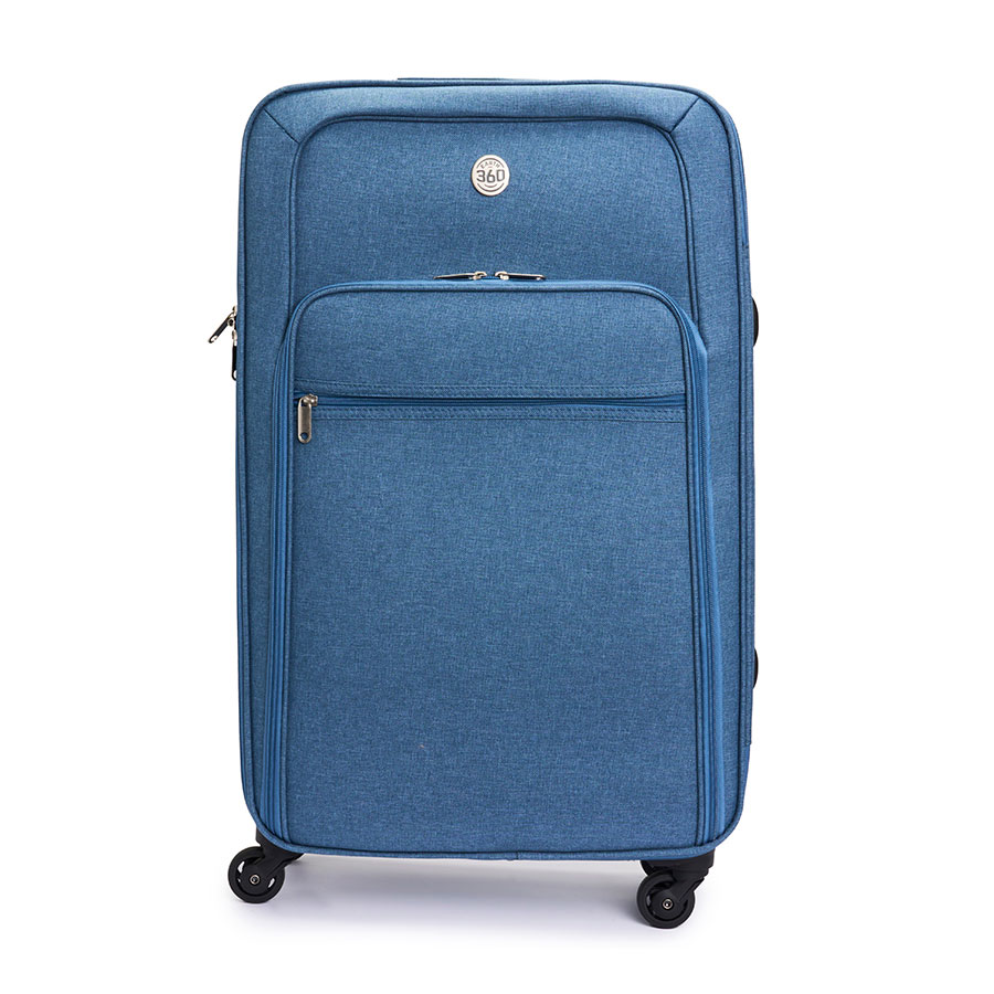 Valija 4 Ruedas Earth 360 68cm Azul