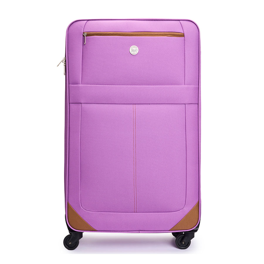 Valija 4 Ruedas Earth 360 78cm Púrpura