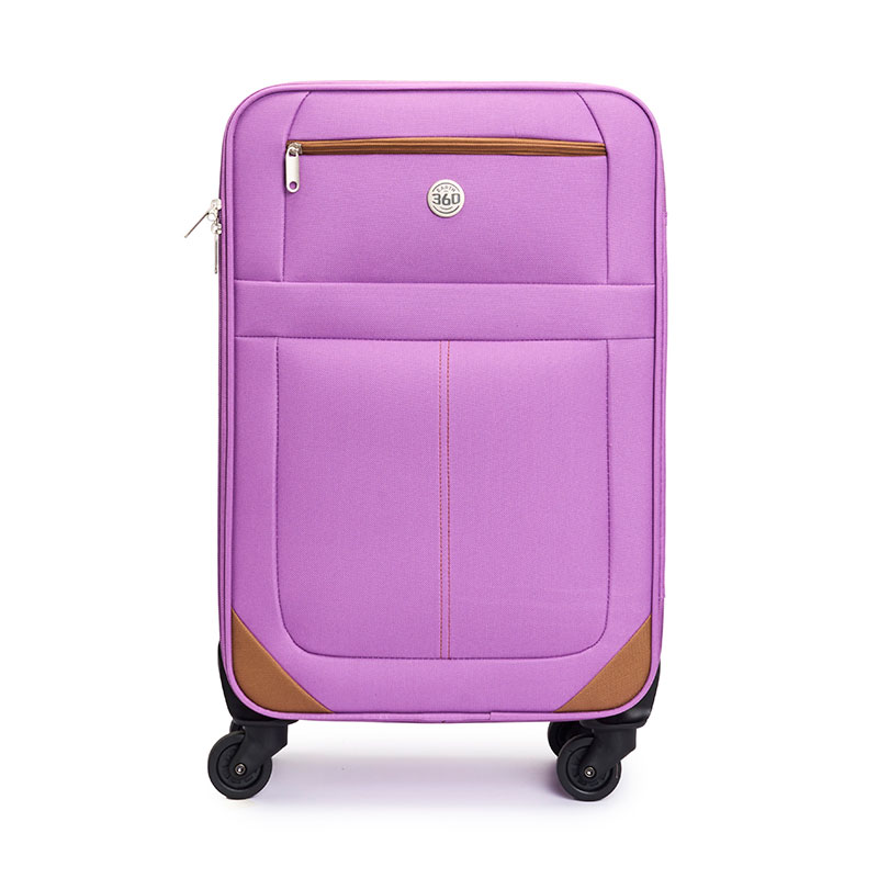 Valija 4 Ruedas Earth 360 58cm Púrpura
