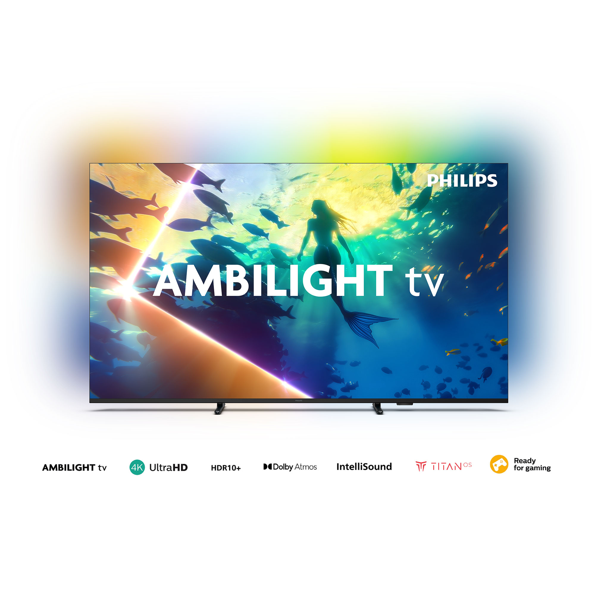 Tv 75" Philips 4K UHD Titan OS 75PUD8100/77