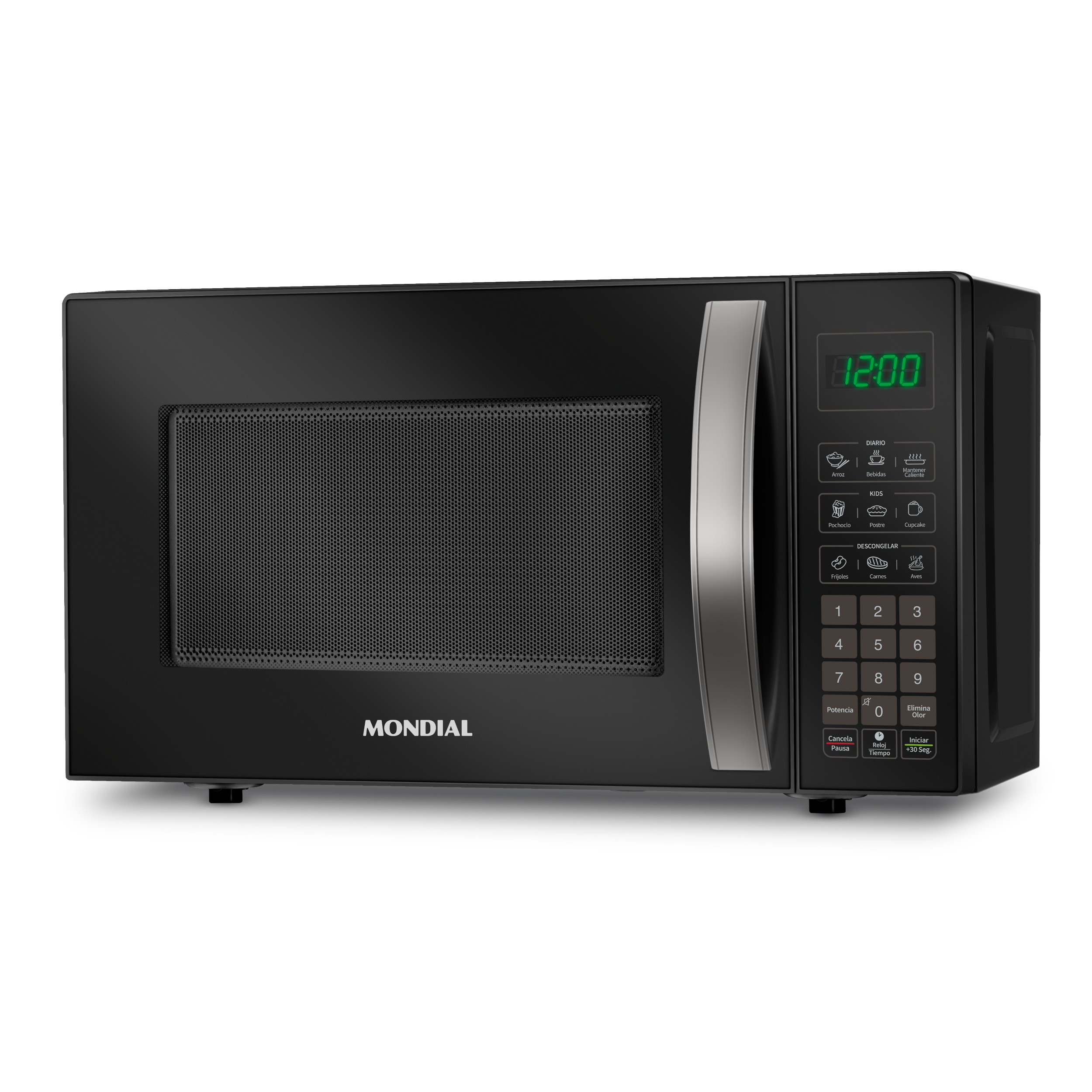 Microondas Mondial Digital 20 Lts 1200W MO-01-21-B