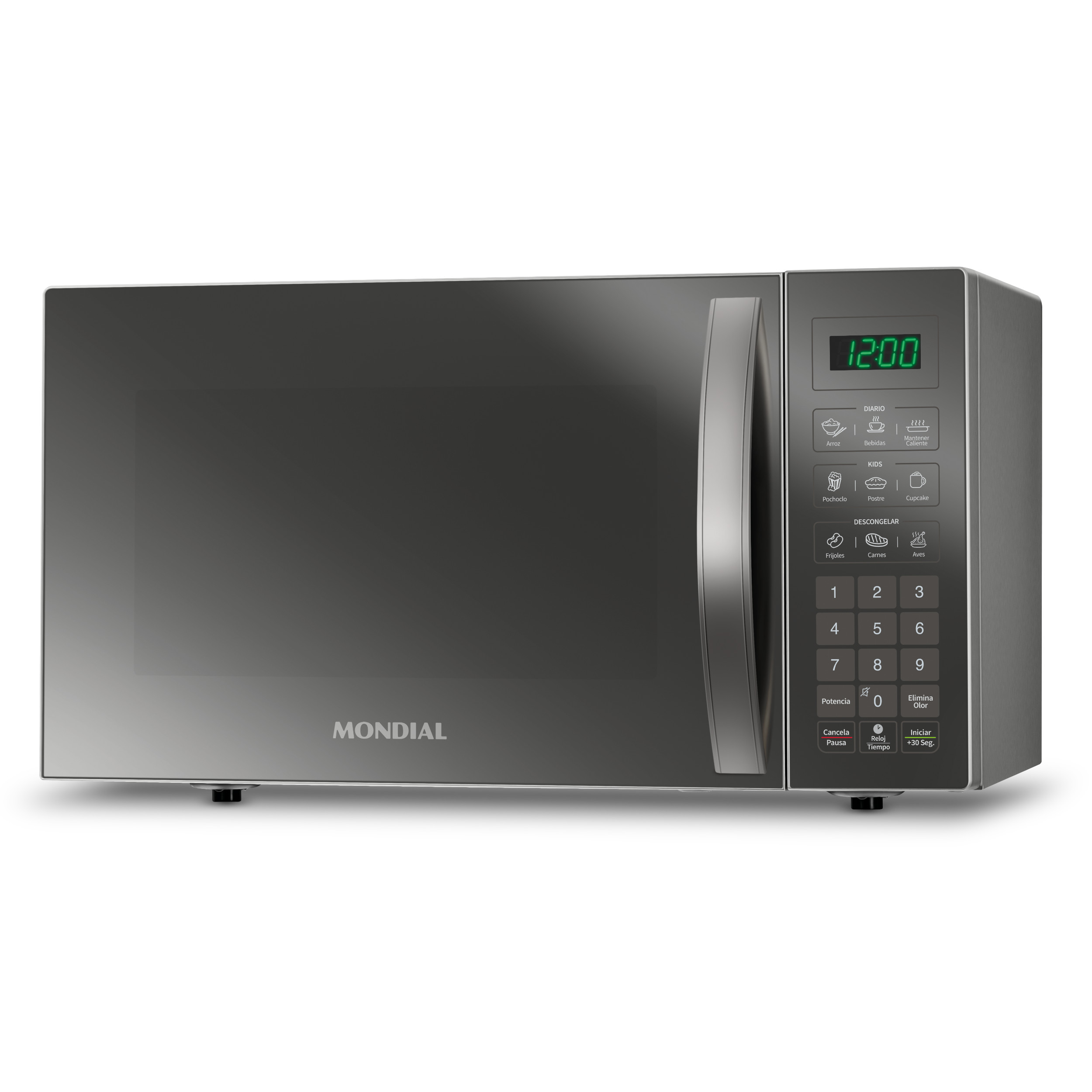 Microondas Mondial Digital 34 Lts 1200W MO-02-34-E