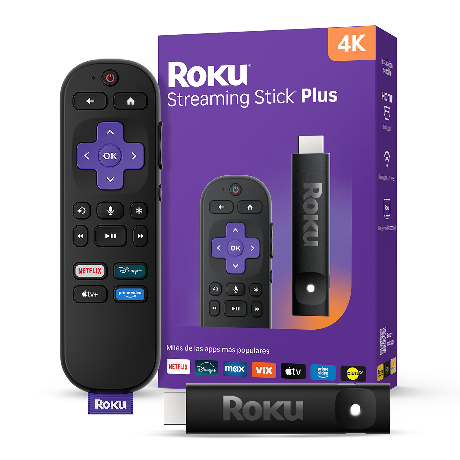 Reproductor Streaming Roku 3830 MX