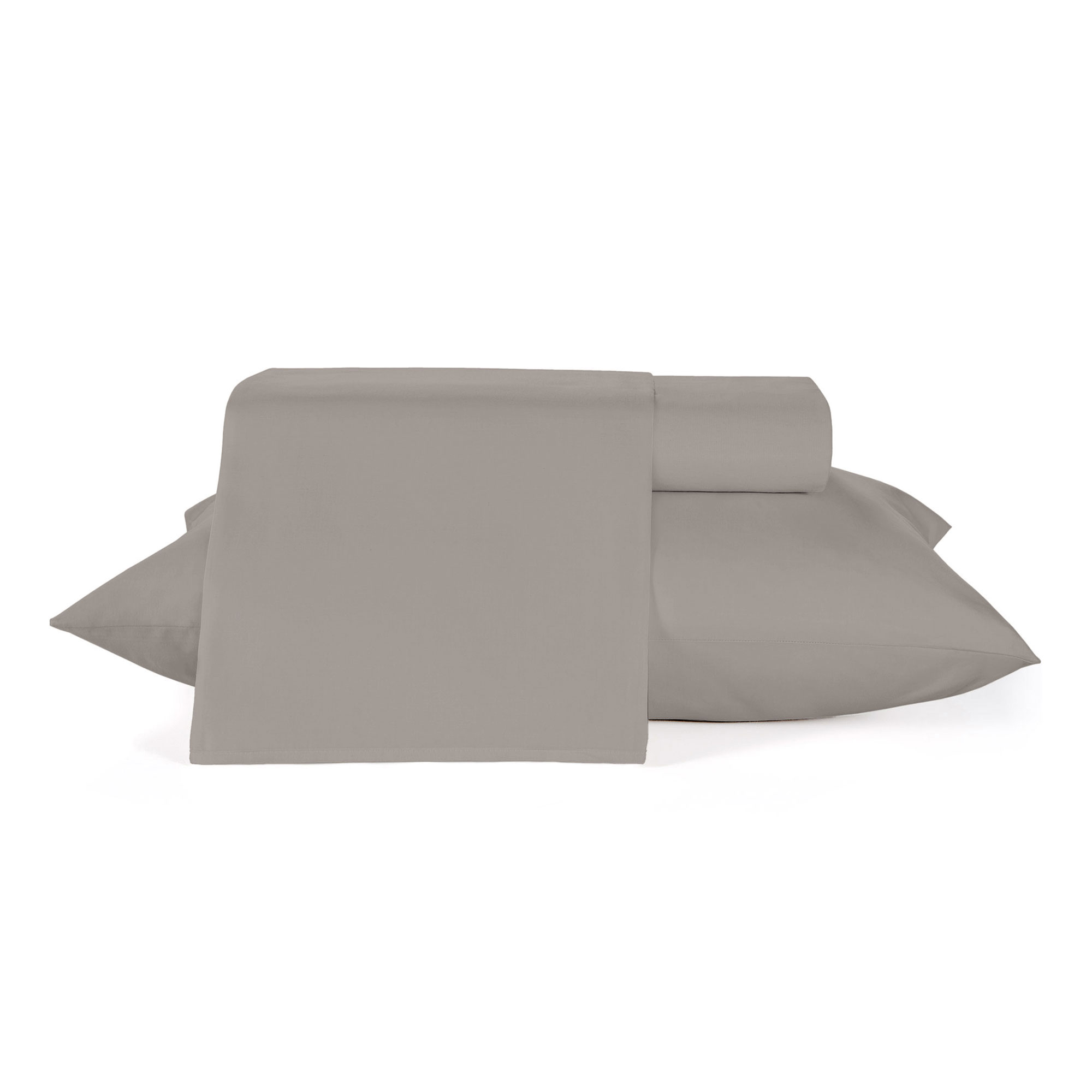 Juego de Sábanas 2 1/2 Plazas Gris