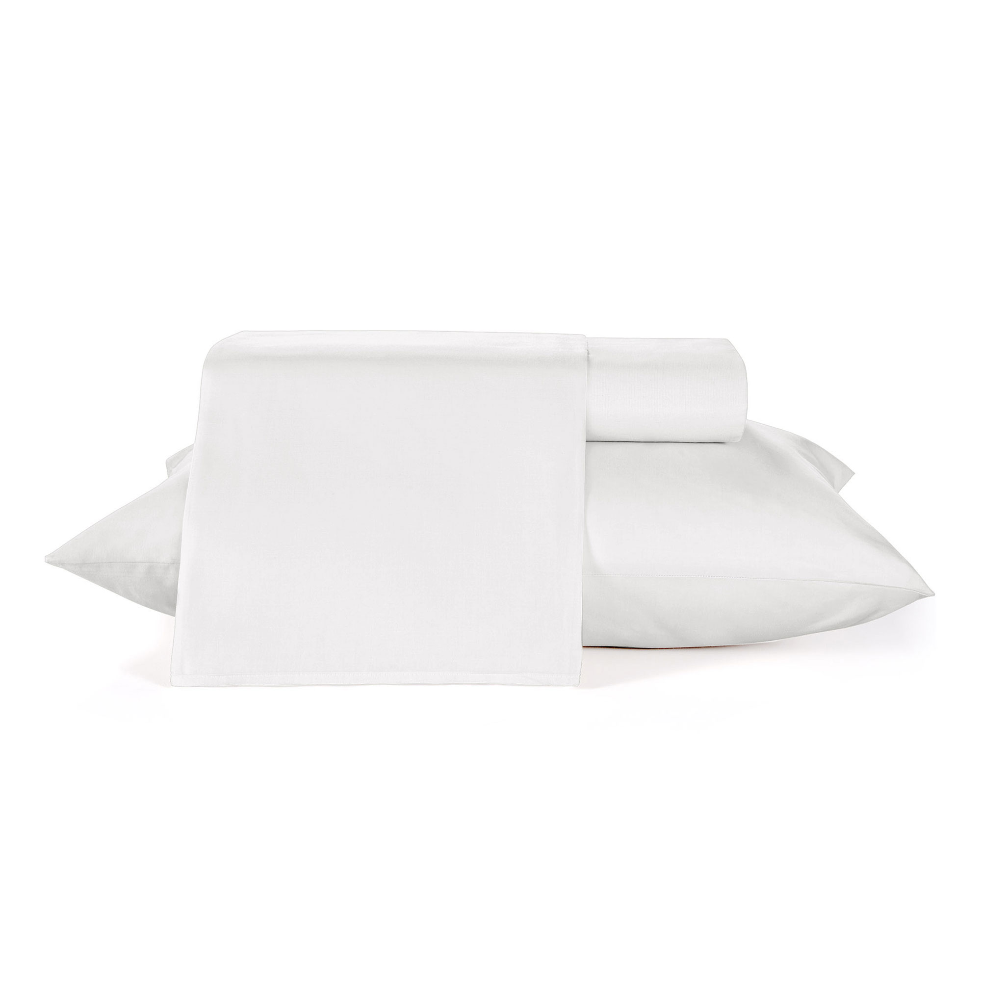 Juego de Sábanas 2 1/2 Plazas Blanco