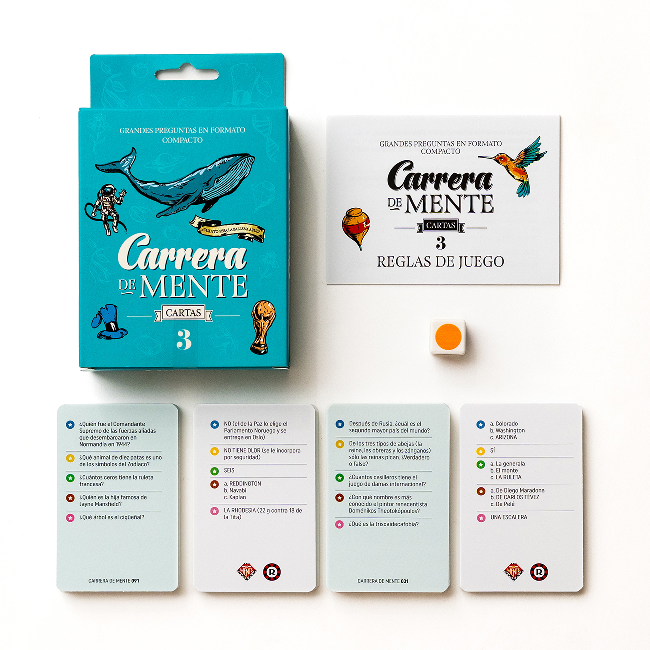 Juego de Mesa Carrera de Mente 3