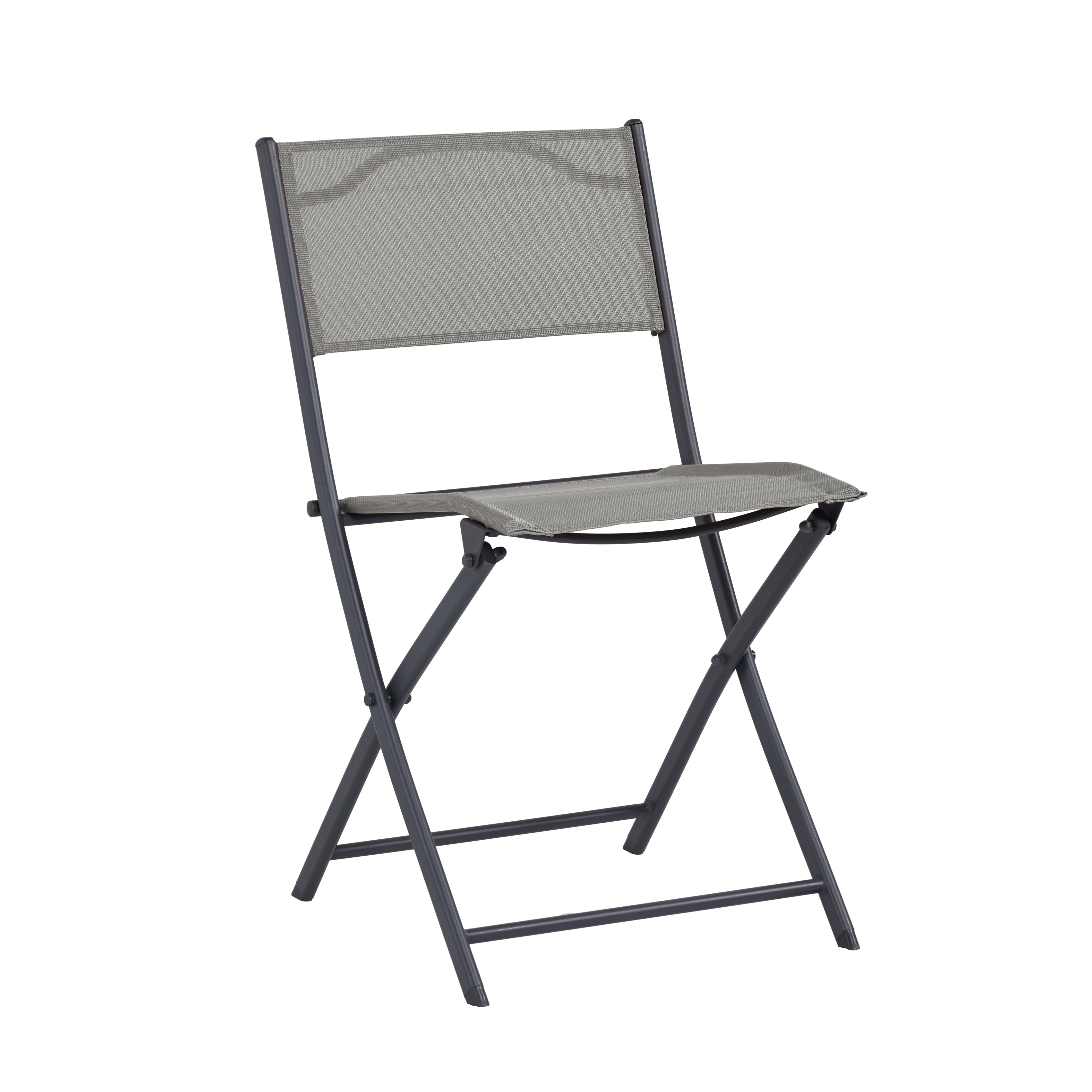 Silla de Jardín Plegable Acero