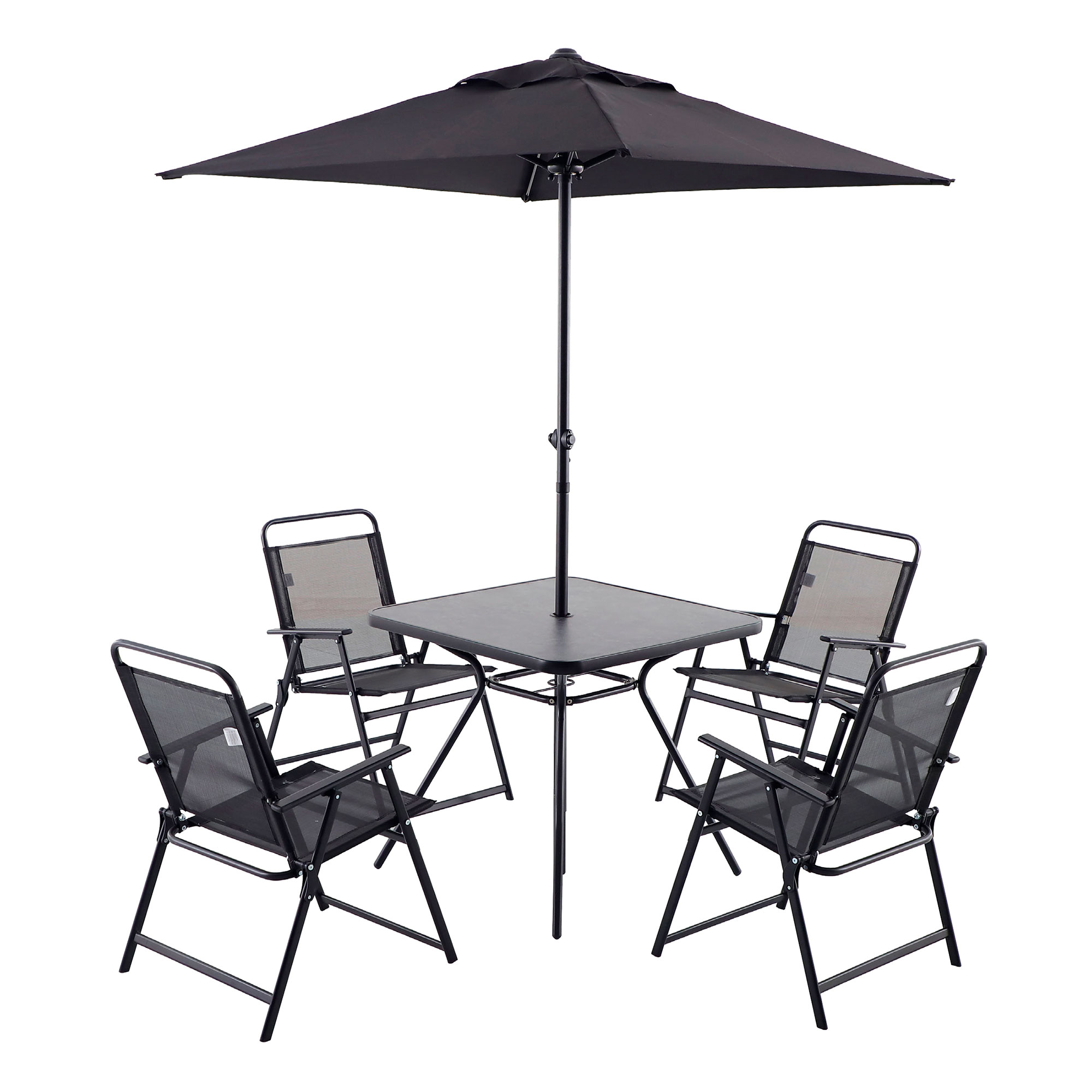 Conjunto De Mesa De Patio De 6 Piezas